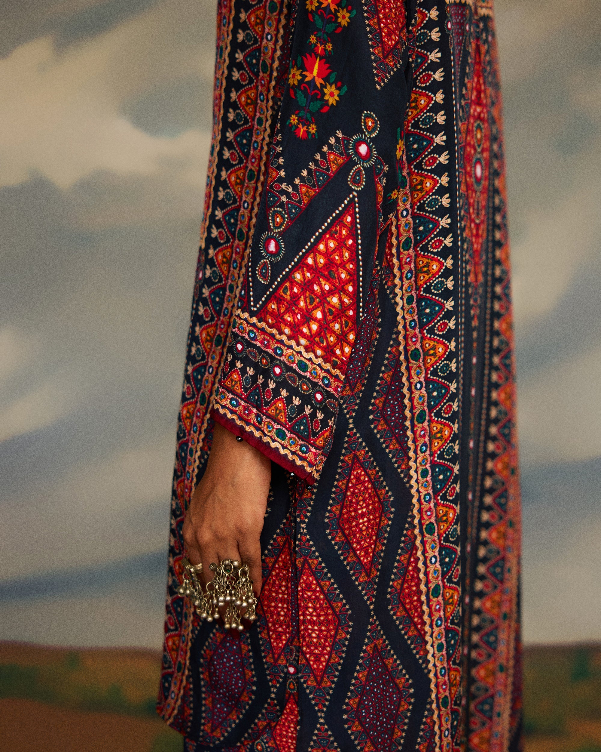 Kutch : Baaka - Charcoal