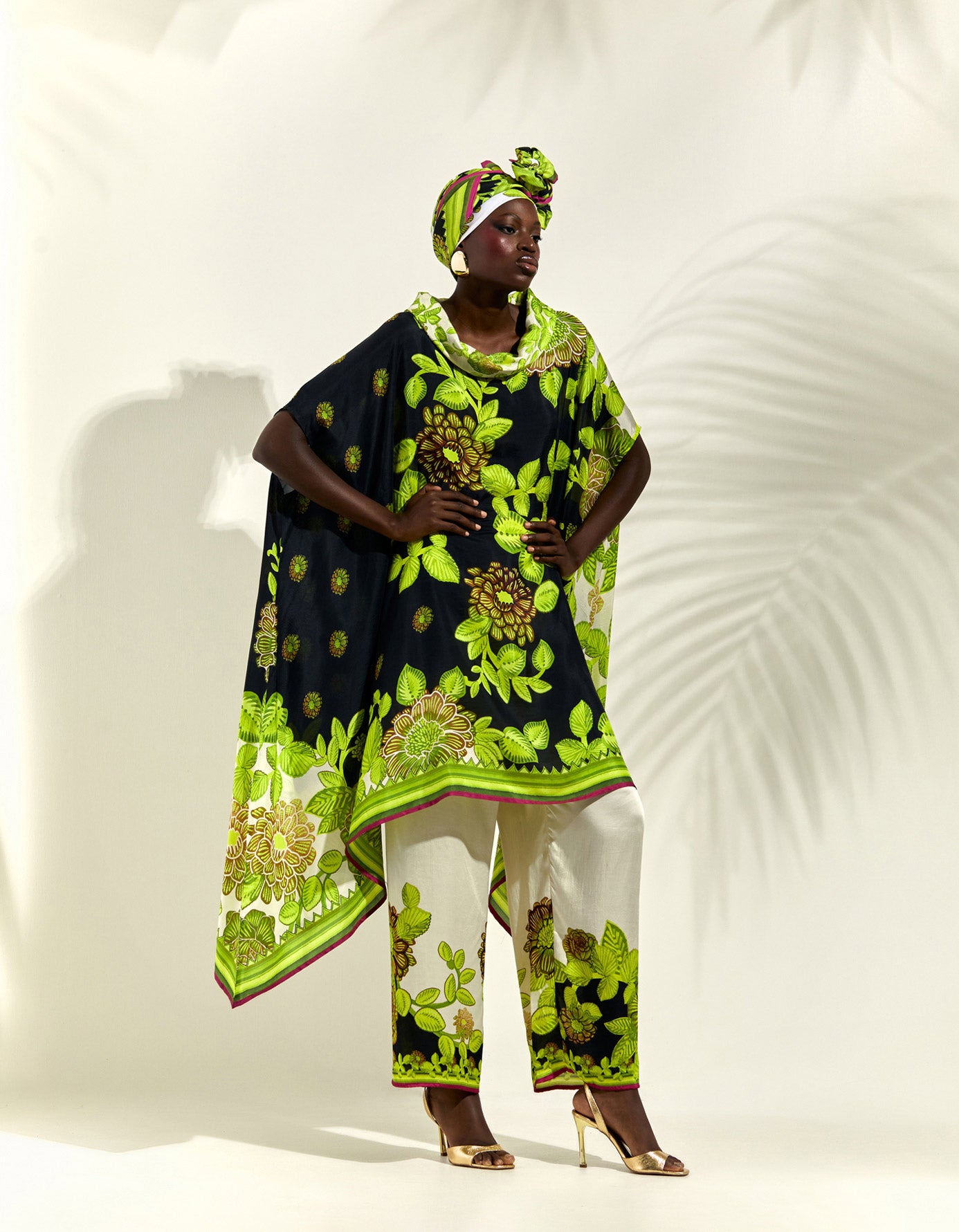 Jamaica : Lavanya - Black/Lime