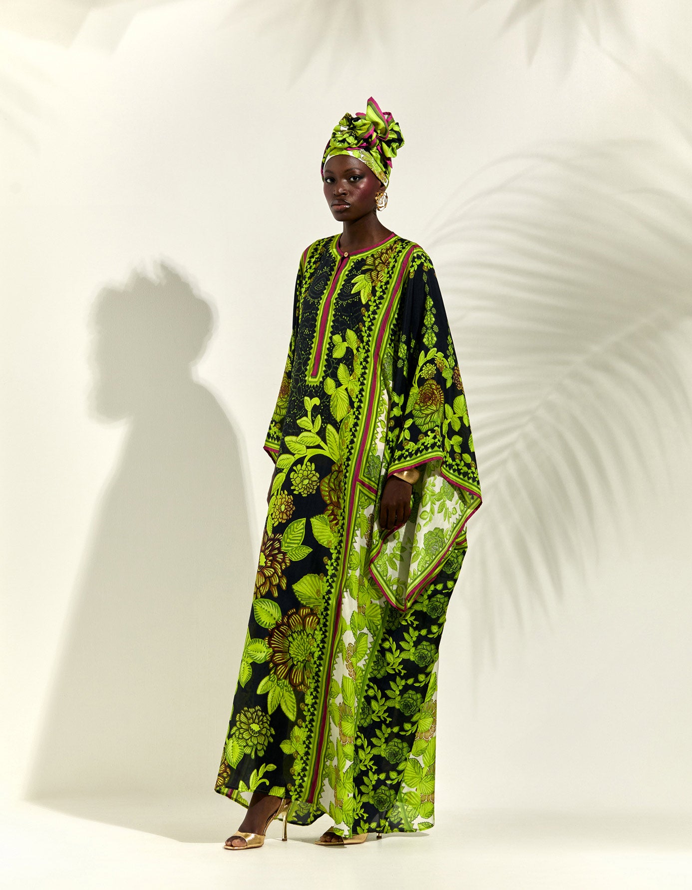 Jamaica : Beatrice - Black/Lime