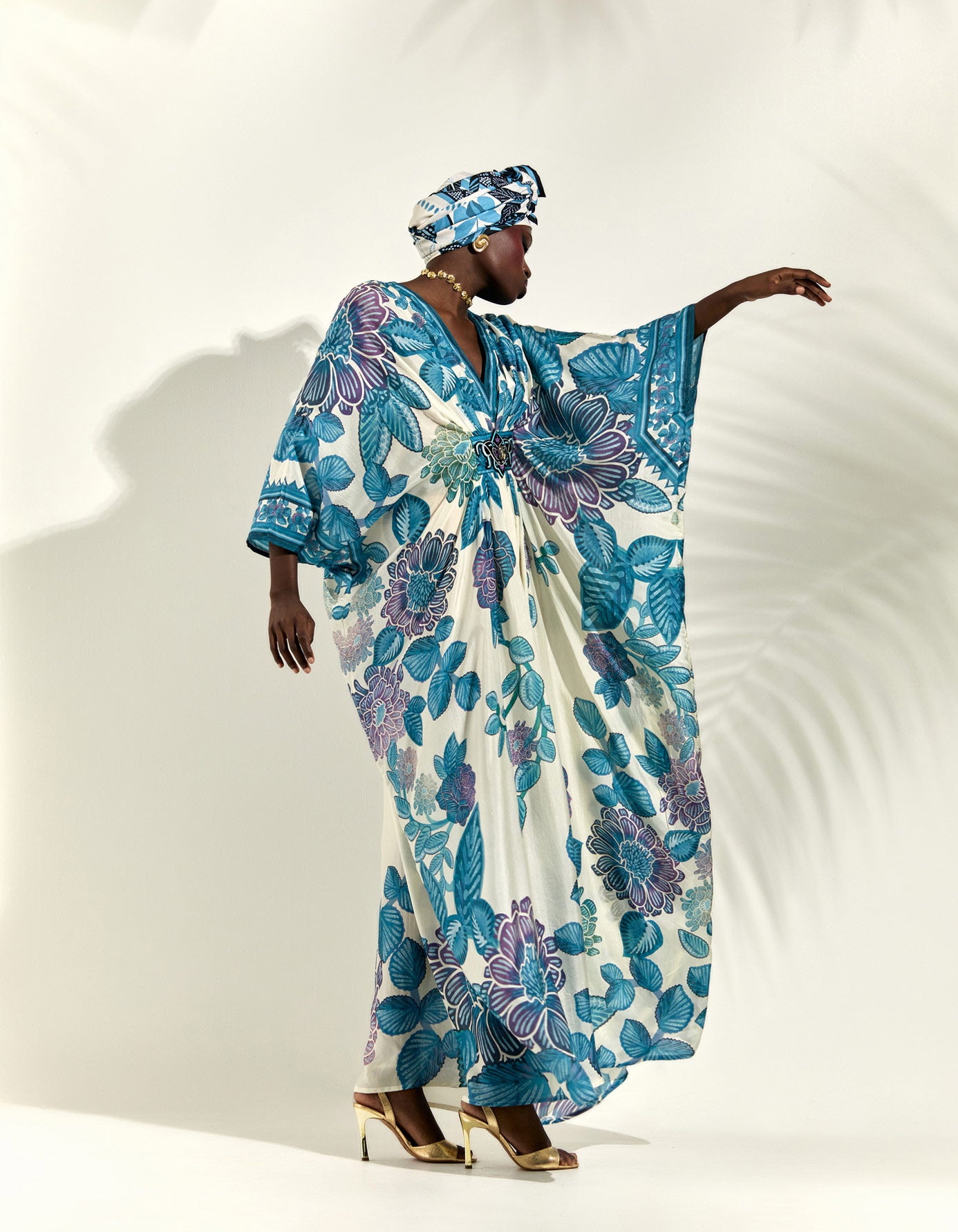 Jamaica : Imama - Blue/Ivory