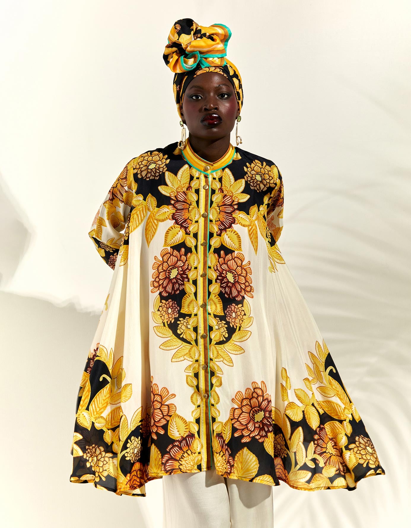 Jamaica : Nilofer - Ivory/Yellow