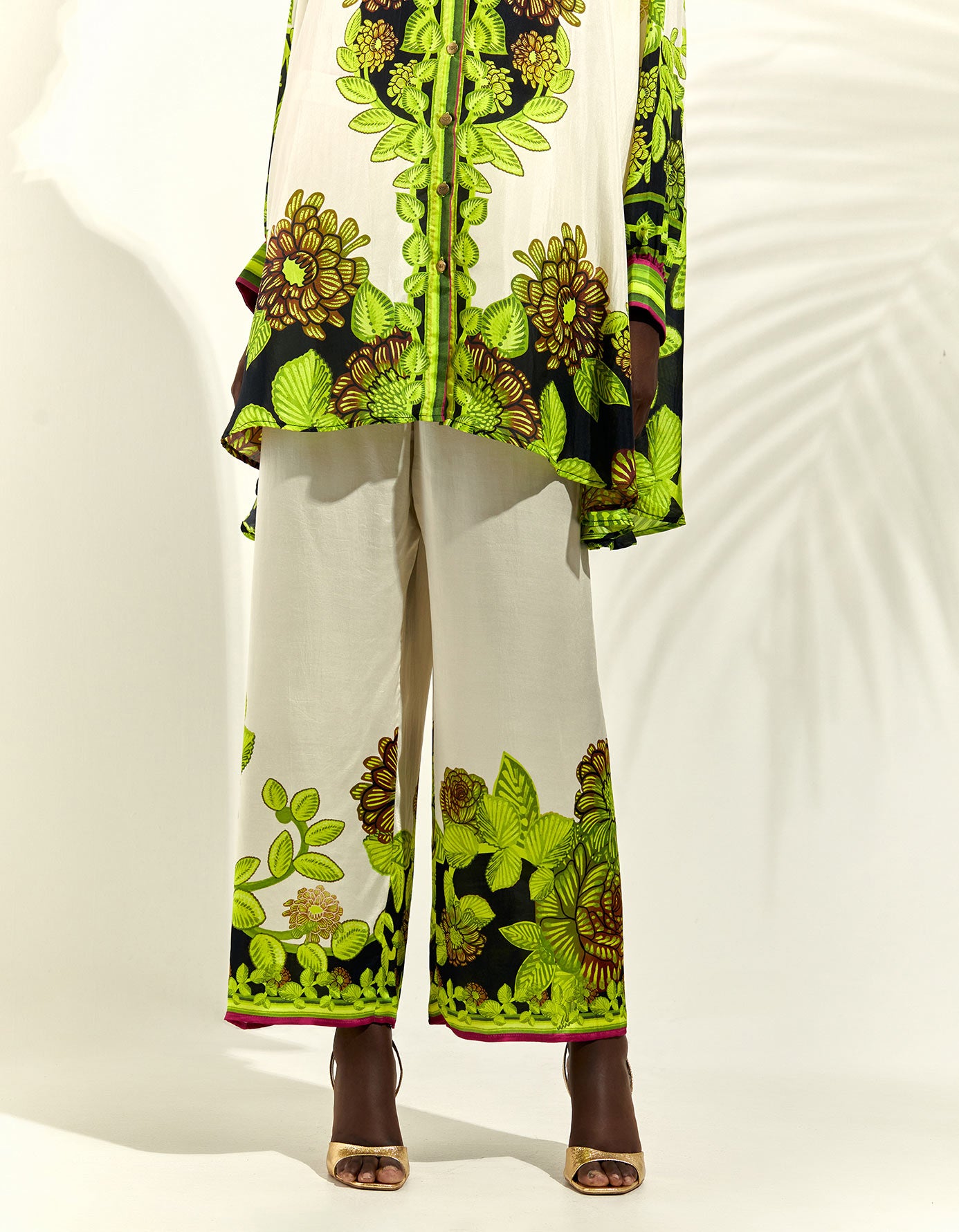 Jamaica : Nilofer - Ivory/Lime