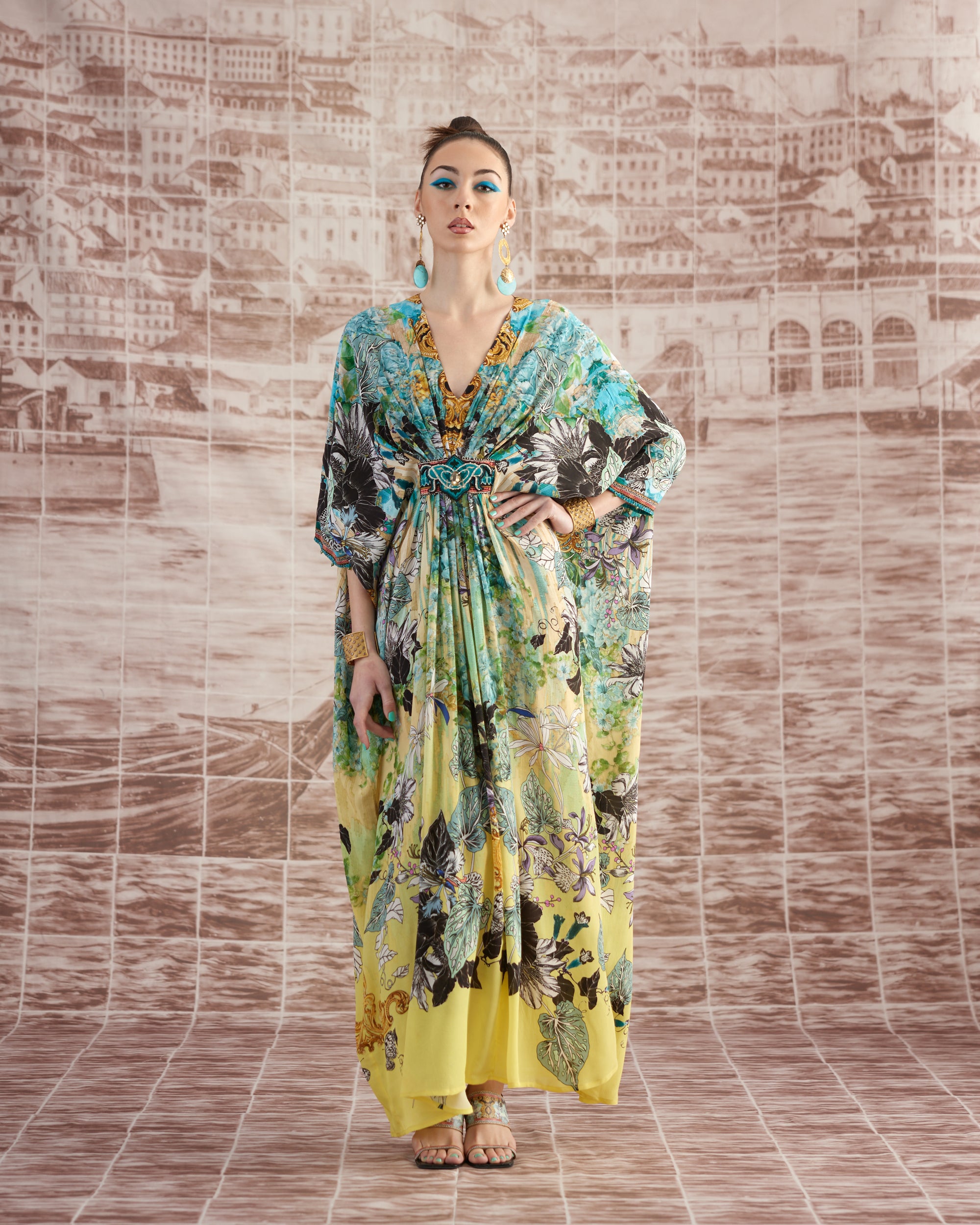 Love in Portofino (Maldives) : Imama - Aqua/Lime