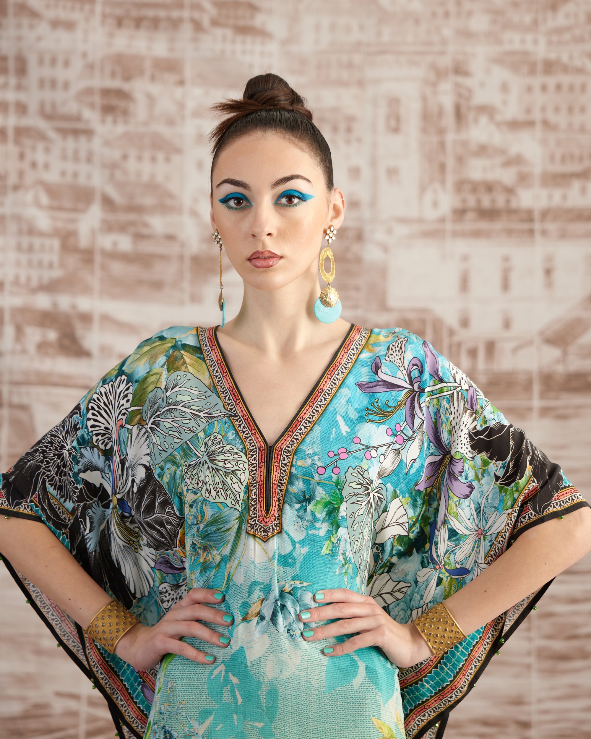 Love in Portofino (Maldives) : Elenor - Aqua/Lime