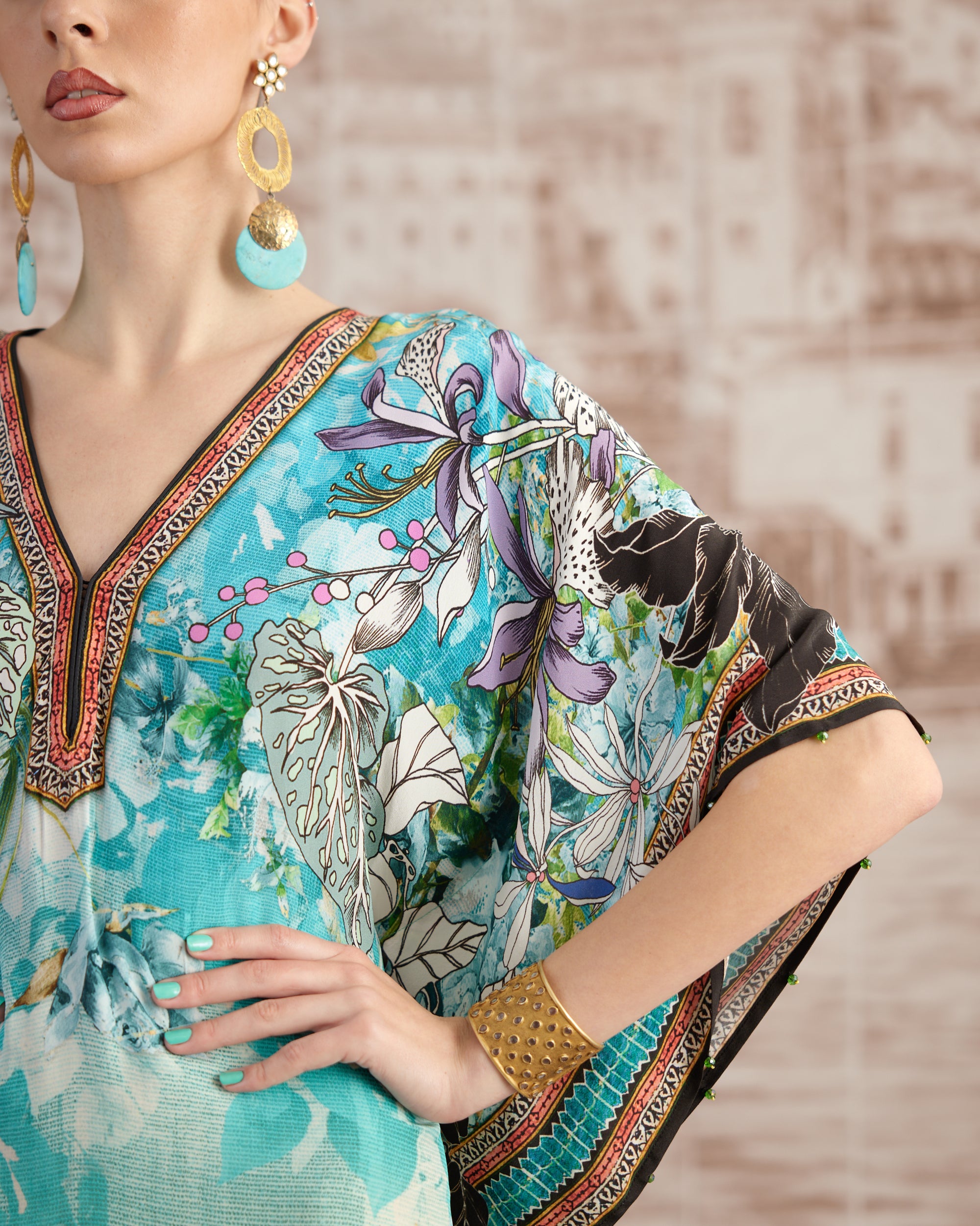 Love in Portofino (Maldives) : Elenor - Aqua/Lime