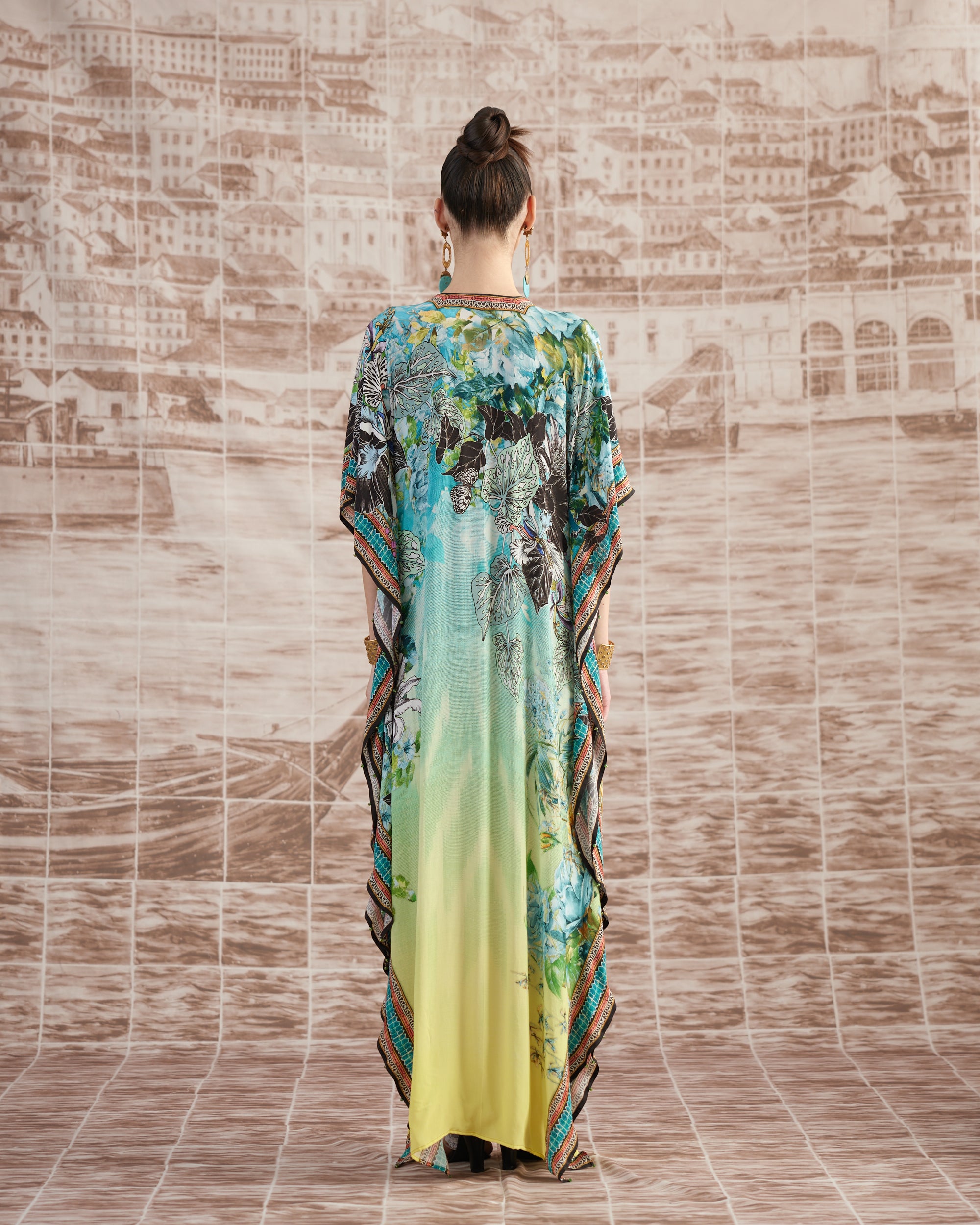 Love in Portofino (Maldives) : Elenor - Aqua/Lime