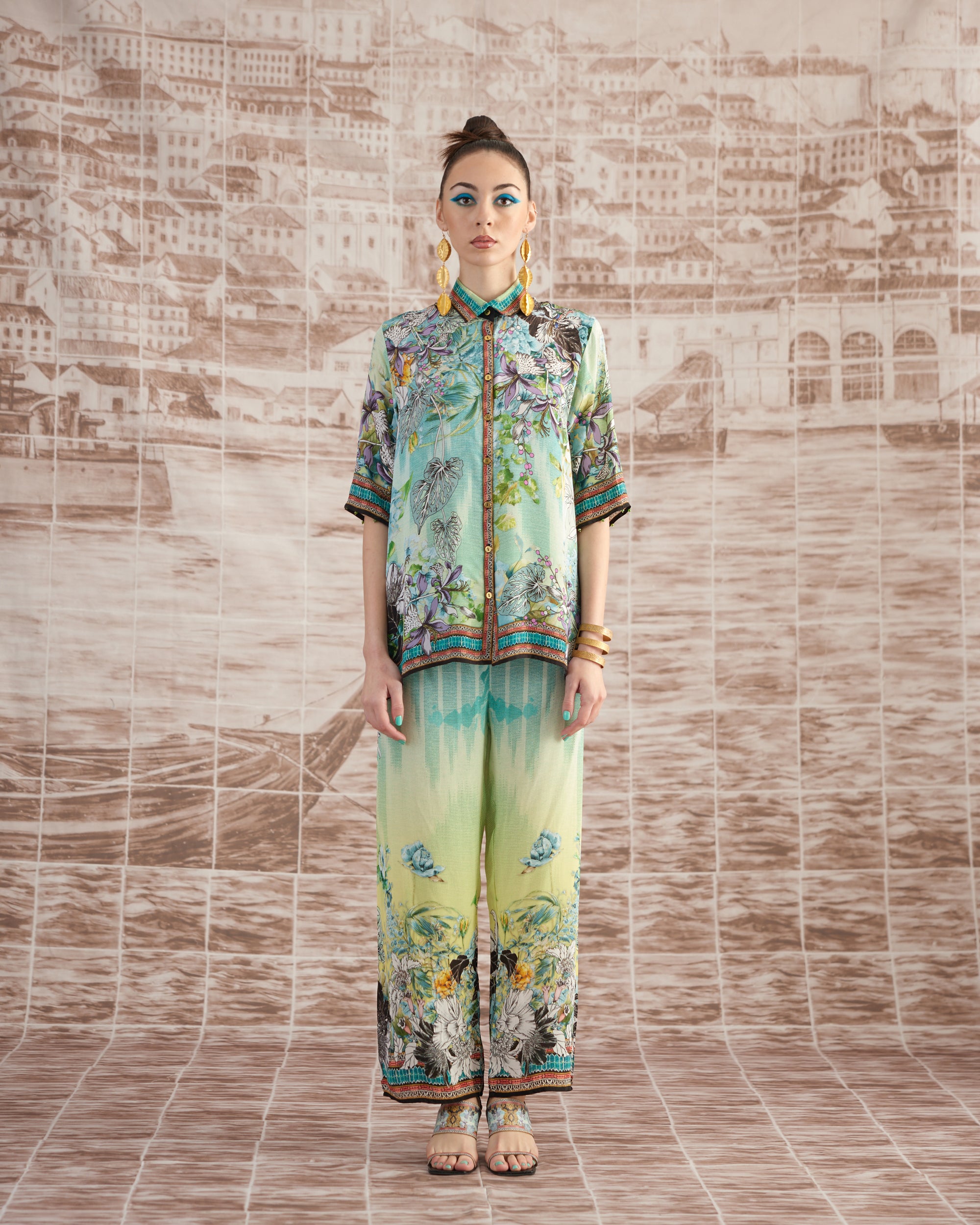 Love in Portofino (Maldives) : Maizah - Aqua/Lime