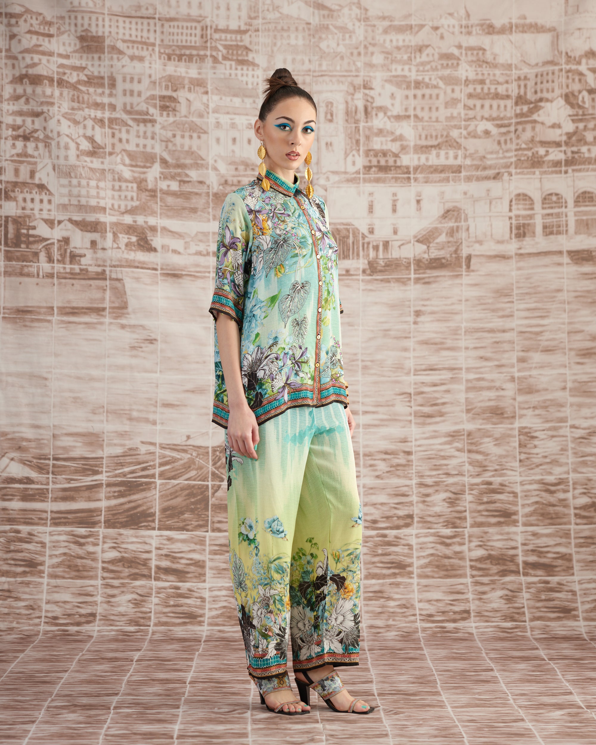 Love in Portofino (Maldives) : Maizah - Aqua/Lime