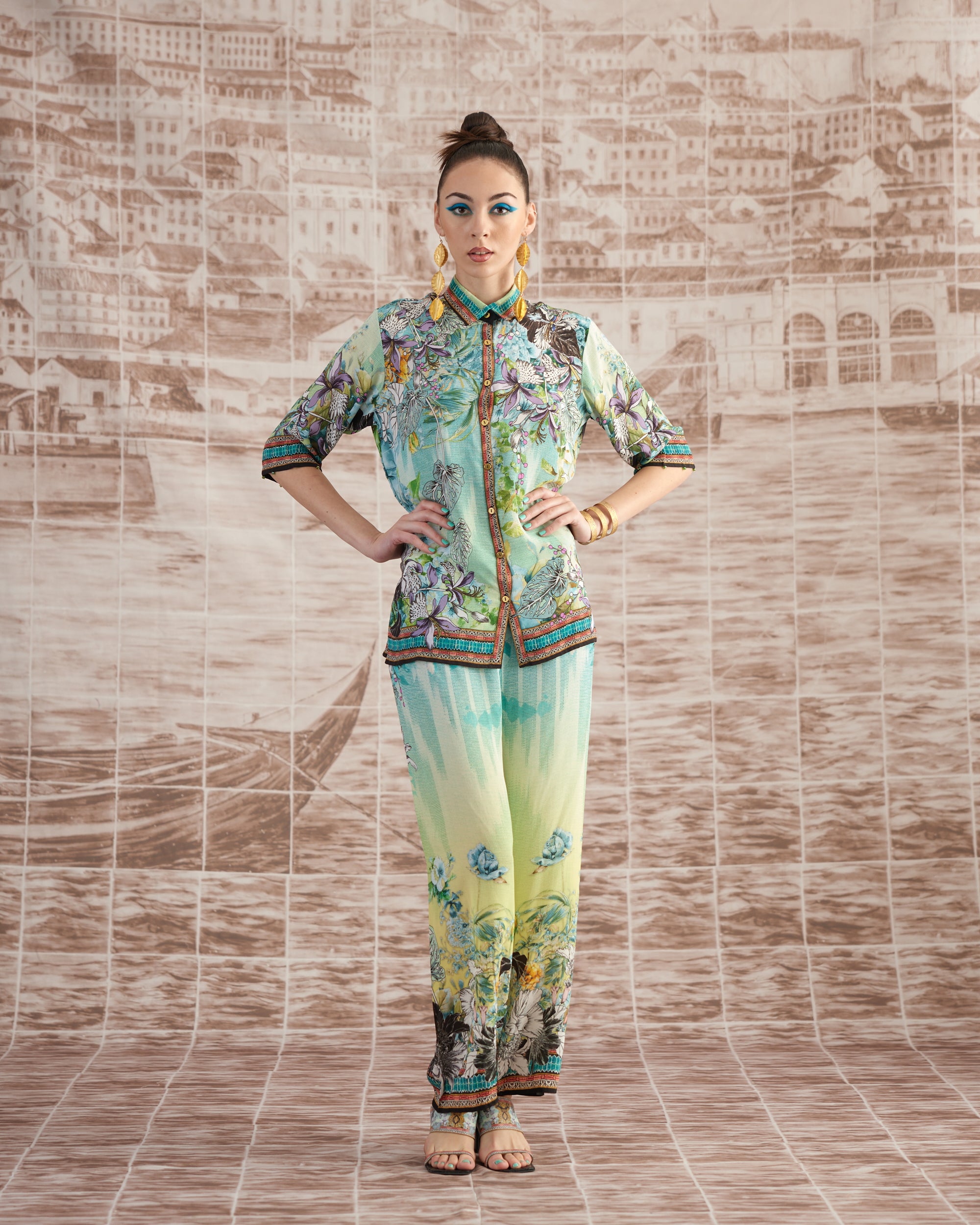 Love in Portofino (Maldives) : Maizah - Aqua/Lime