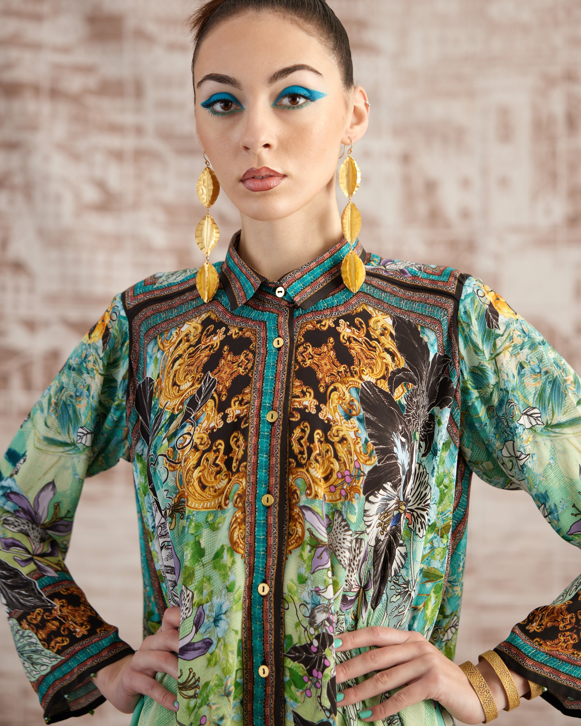 Love in Portofino (Maldives) : Shibani - Aqua/Lime