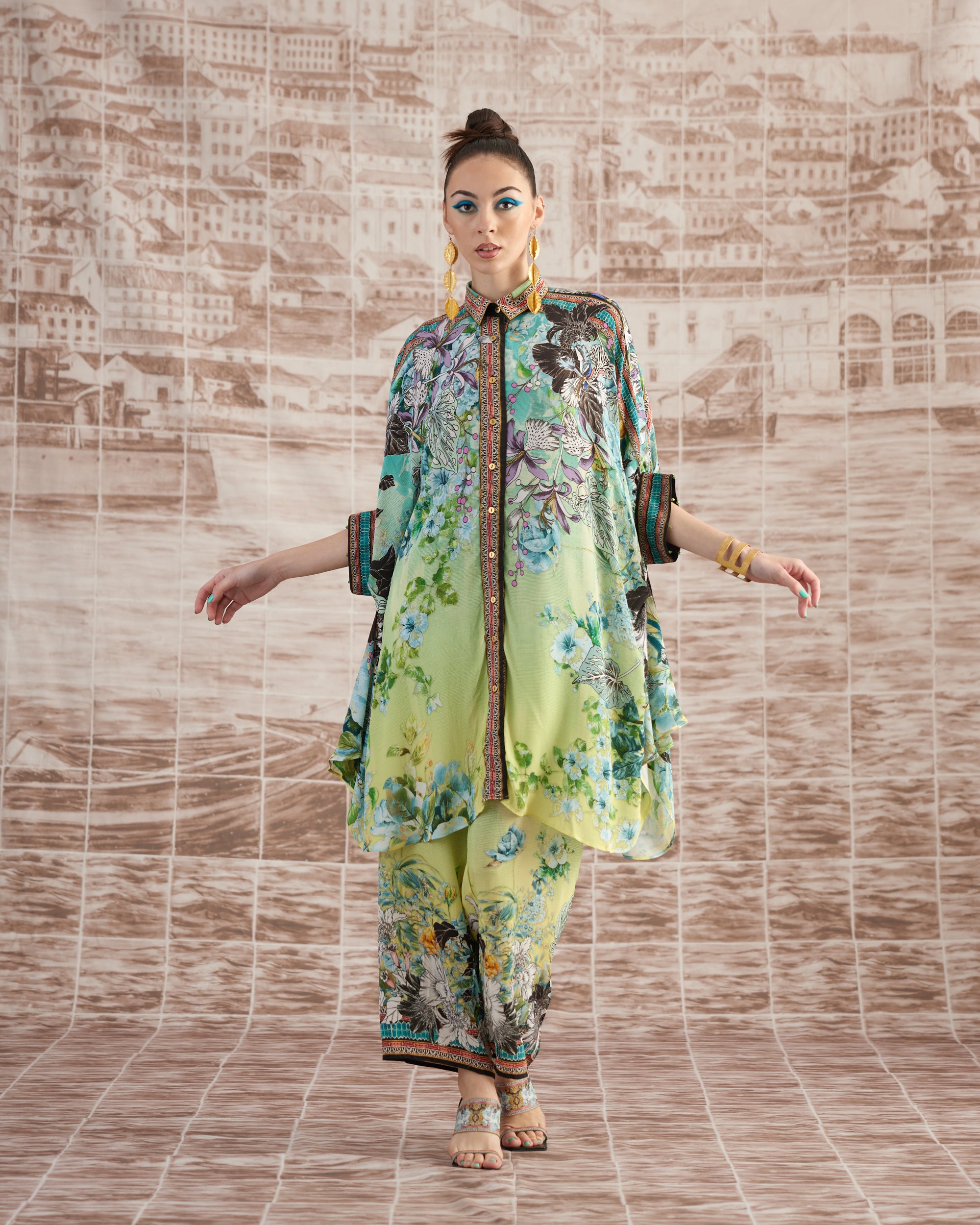 Love in Portofino (Maldives) : Kamara - Aqua/Lime