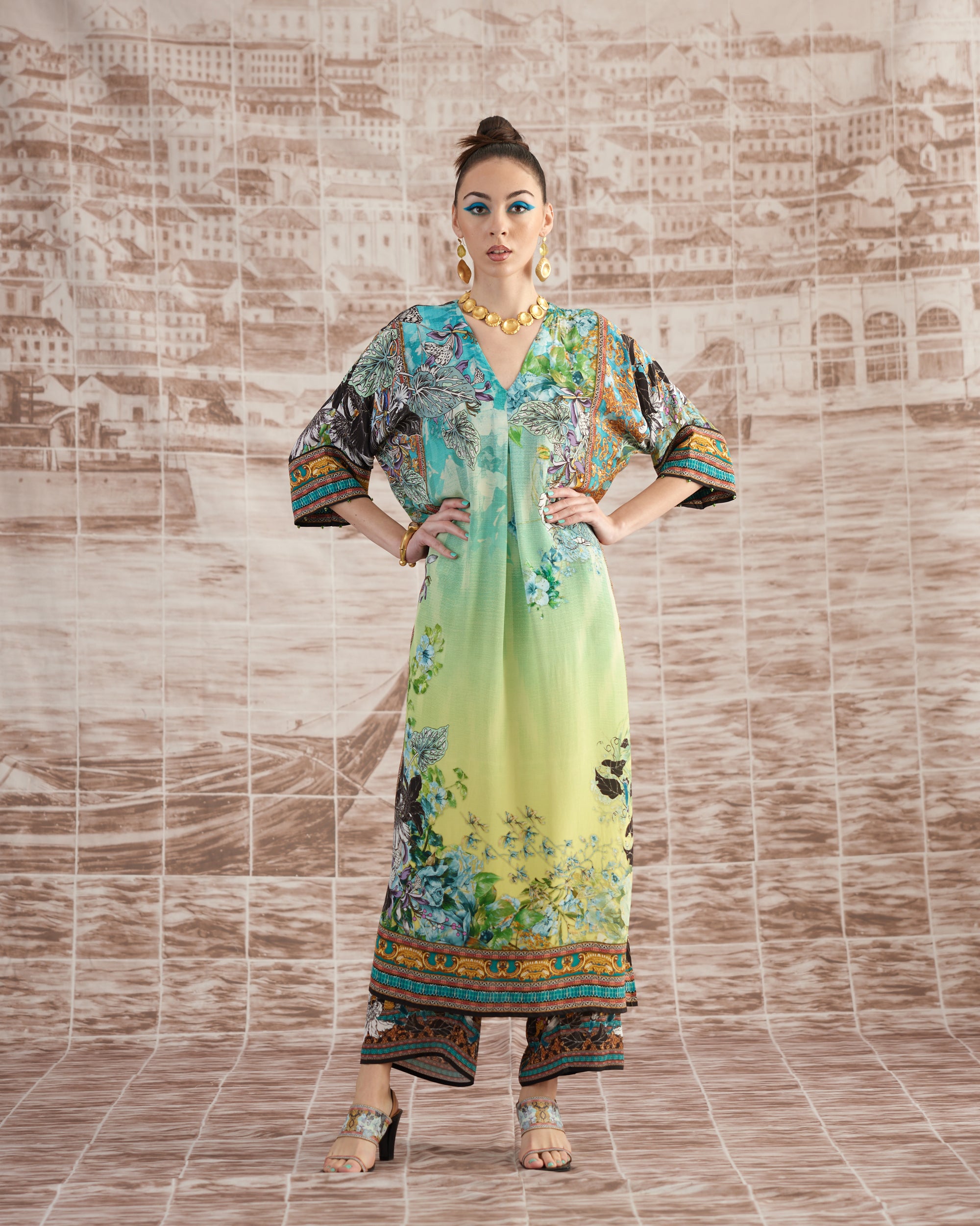 Love in Portofino (Maldives) : Banera - Aqua/Lime