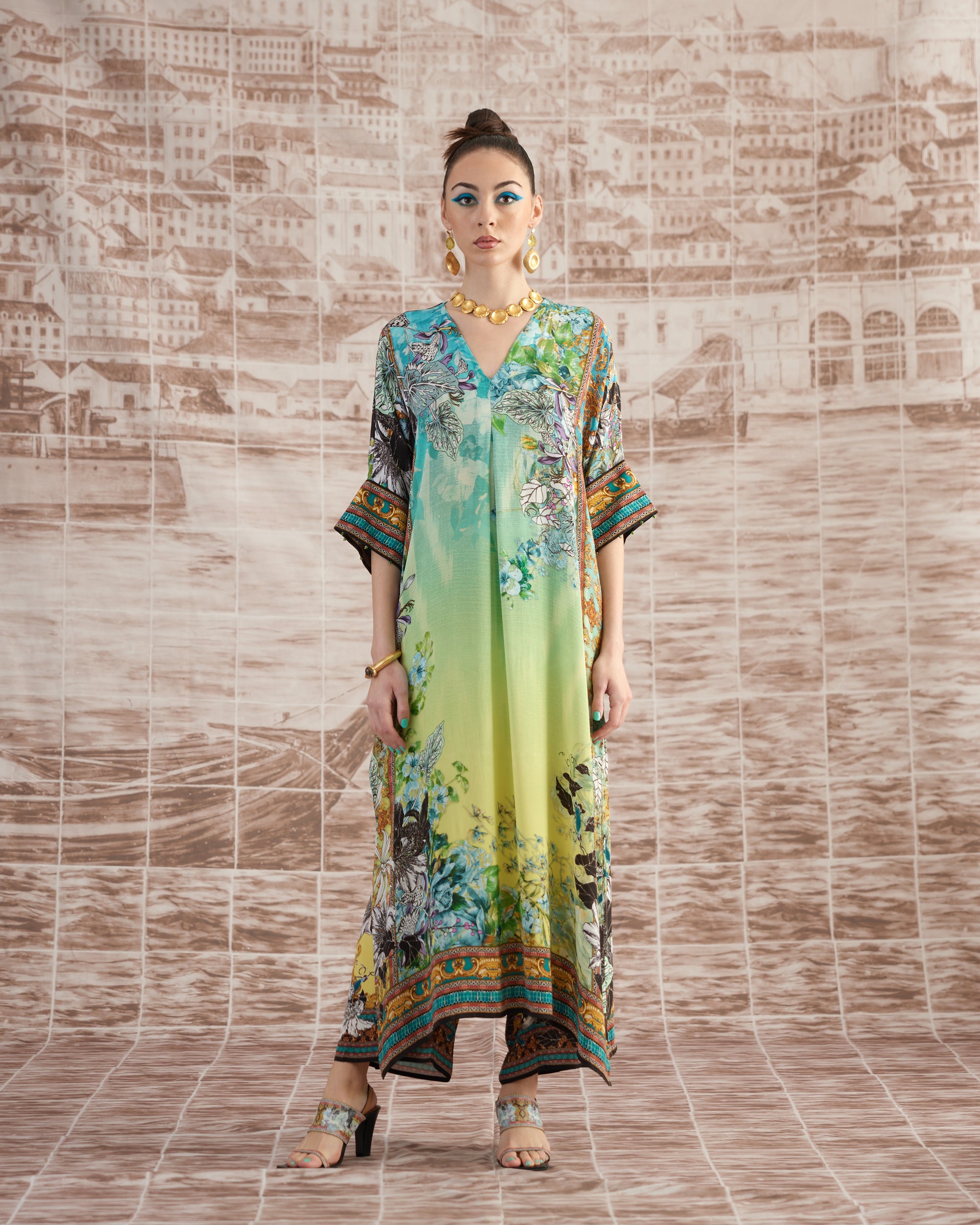 Love in Portofino (Maldives) : Banera - Aqua/Lime