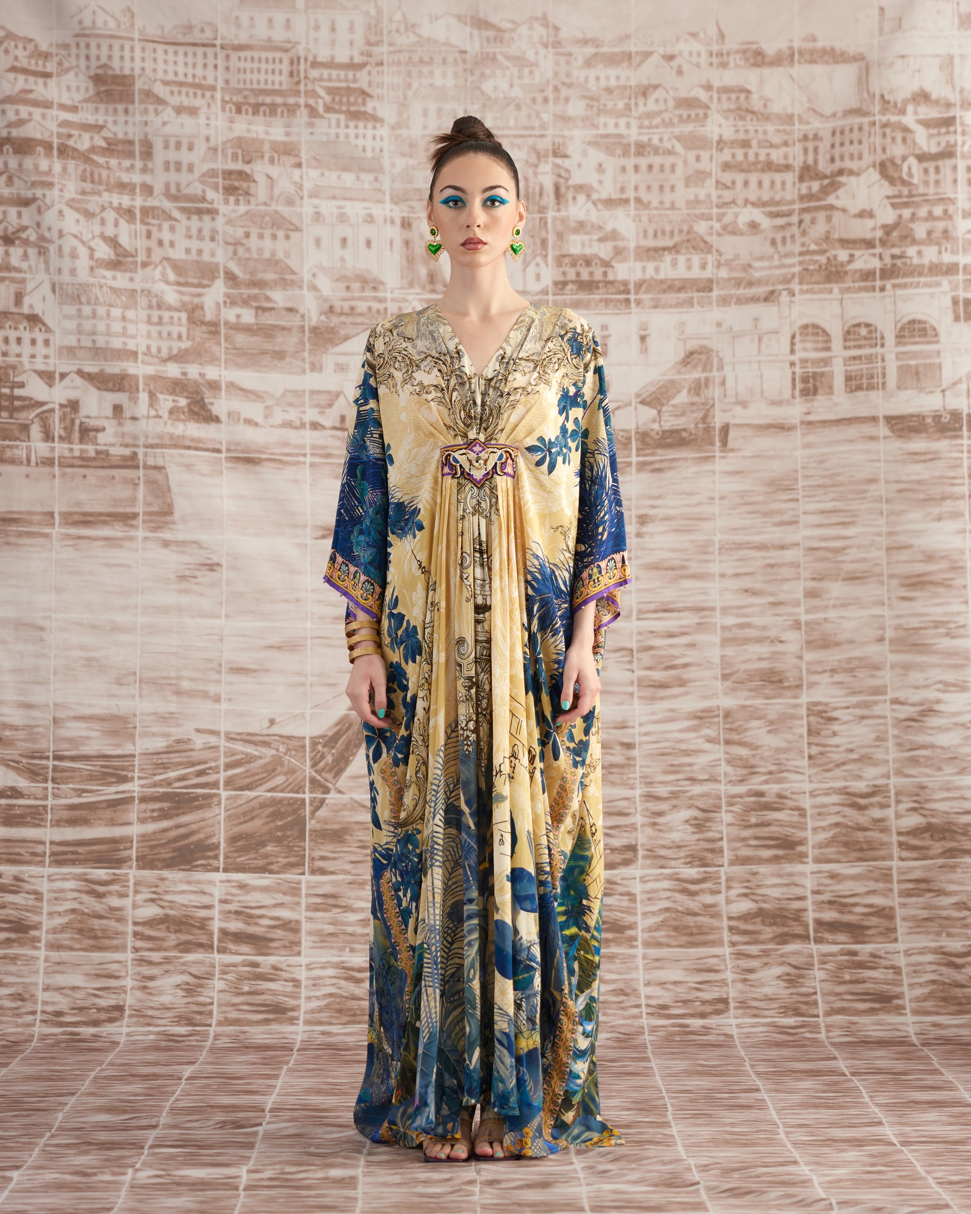 Love in Portofino (Vagator) : Imama - Aqua/Lime