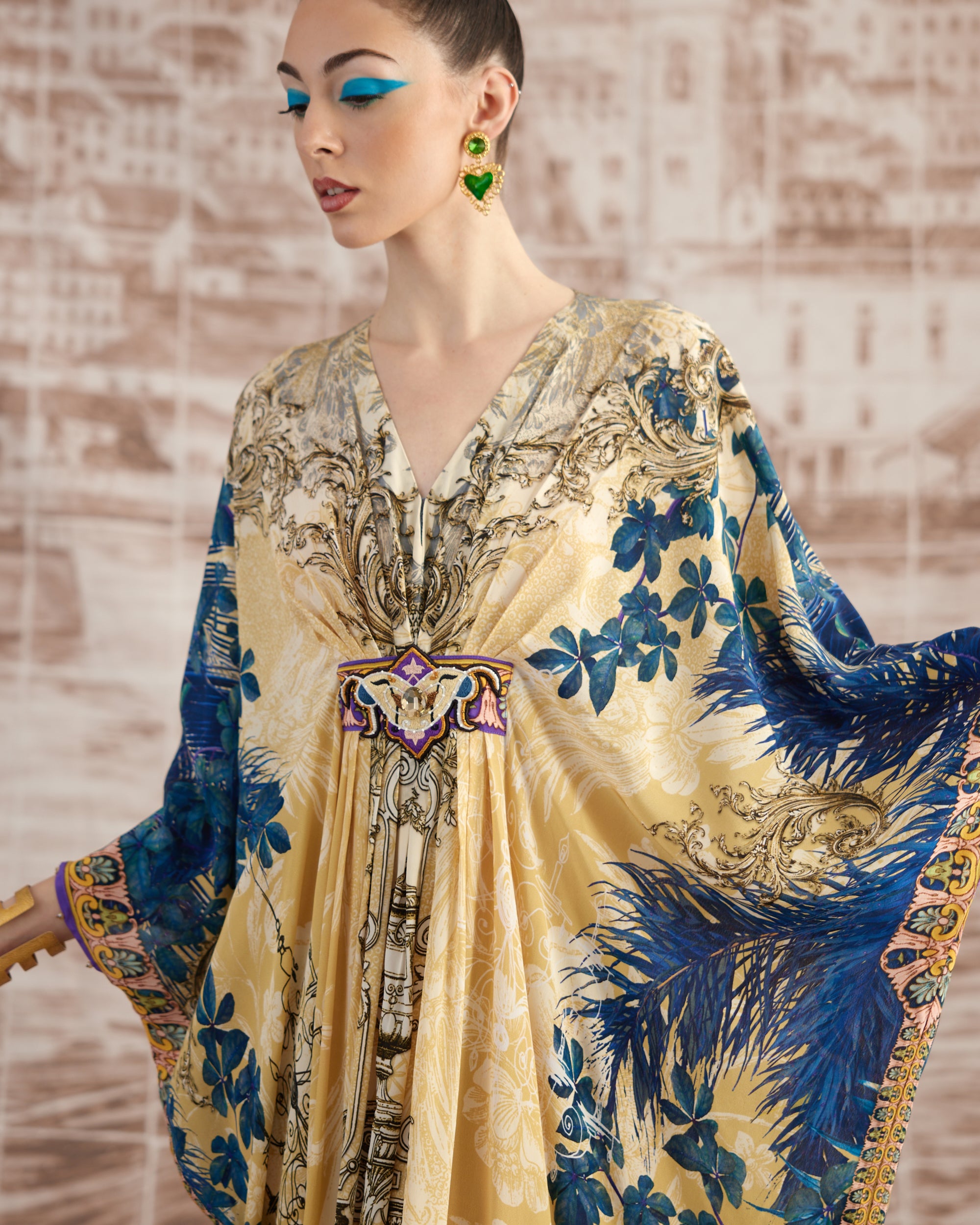 Love in Portofino (Vagator) : Imama - Aqua/Lime