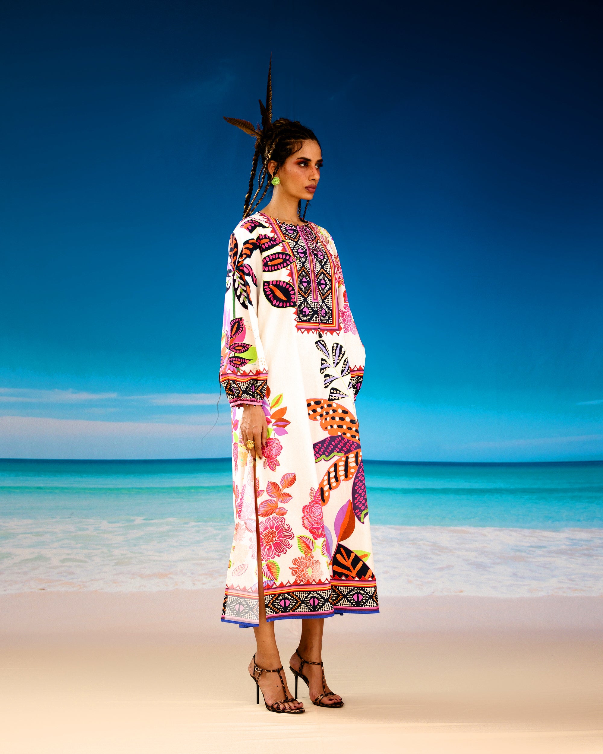 Jamaica : Zarah - Ivory/Black