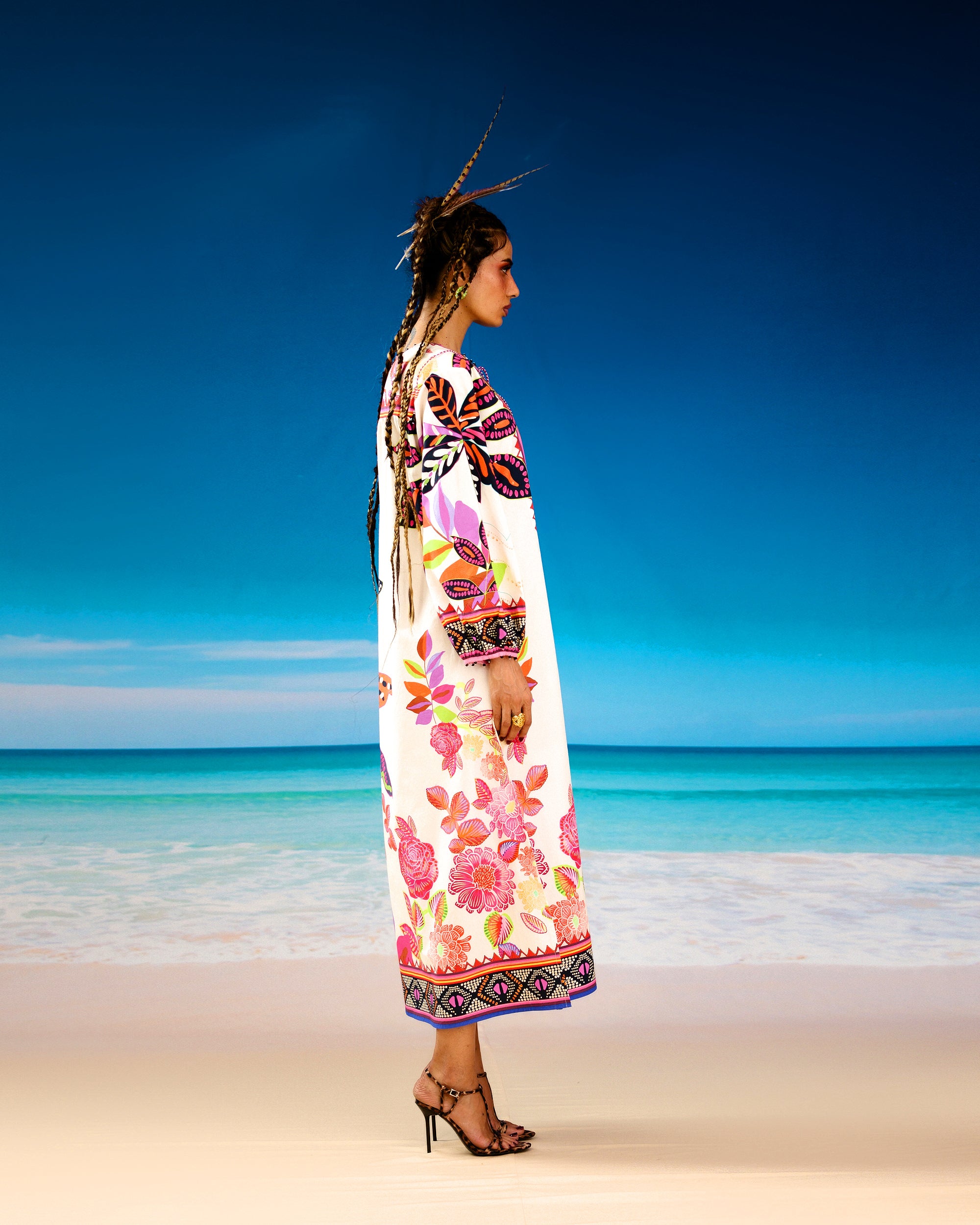 Jamaica : Zarah - Ivory/Black