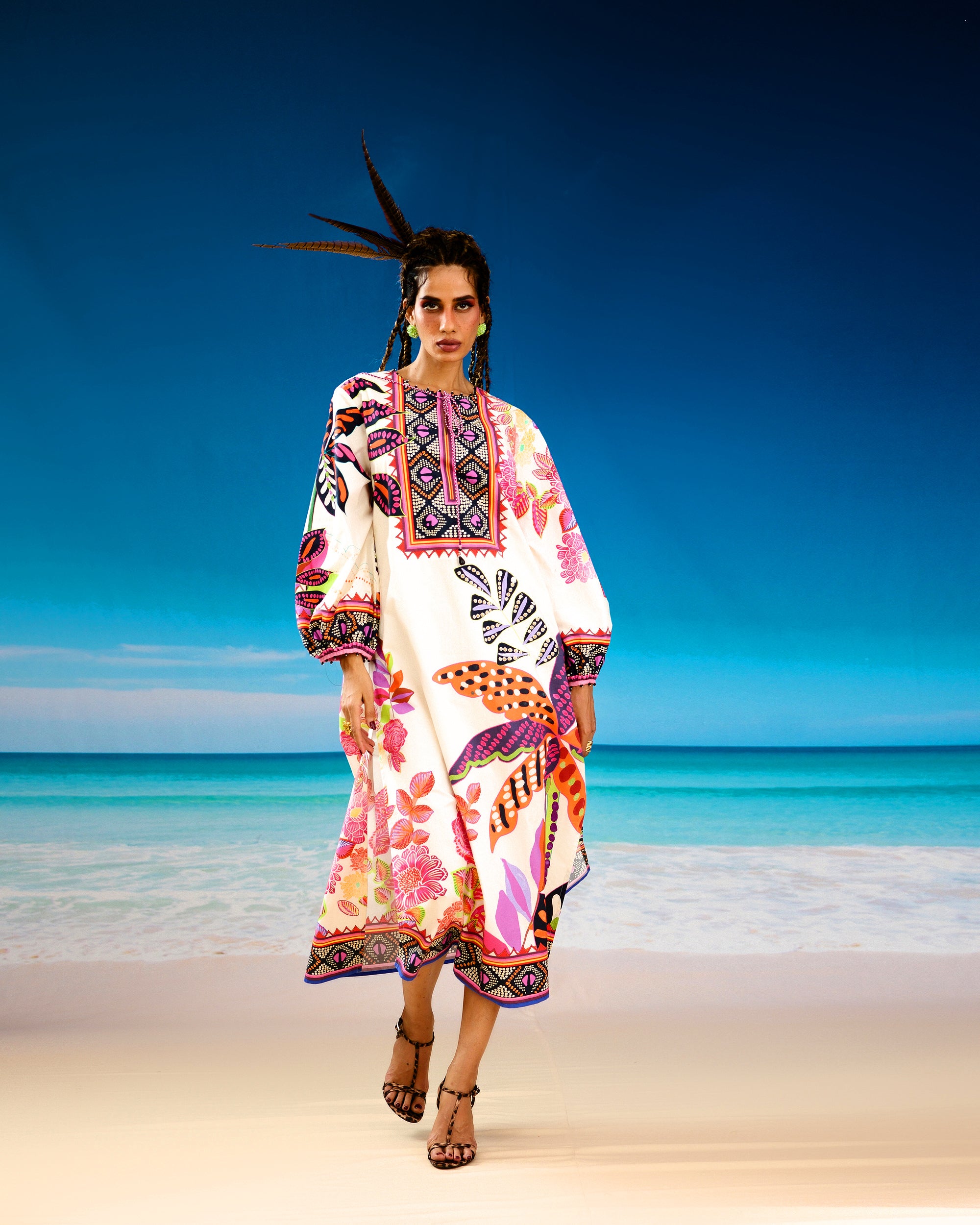 Jamaica : Zarah - Ivory/Black