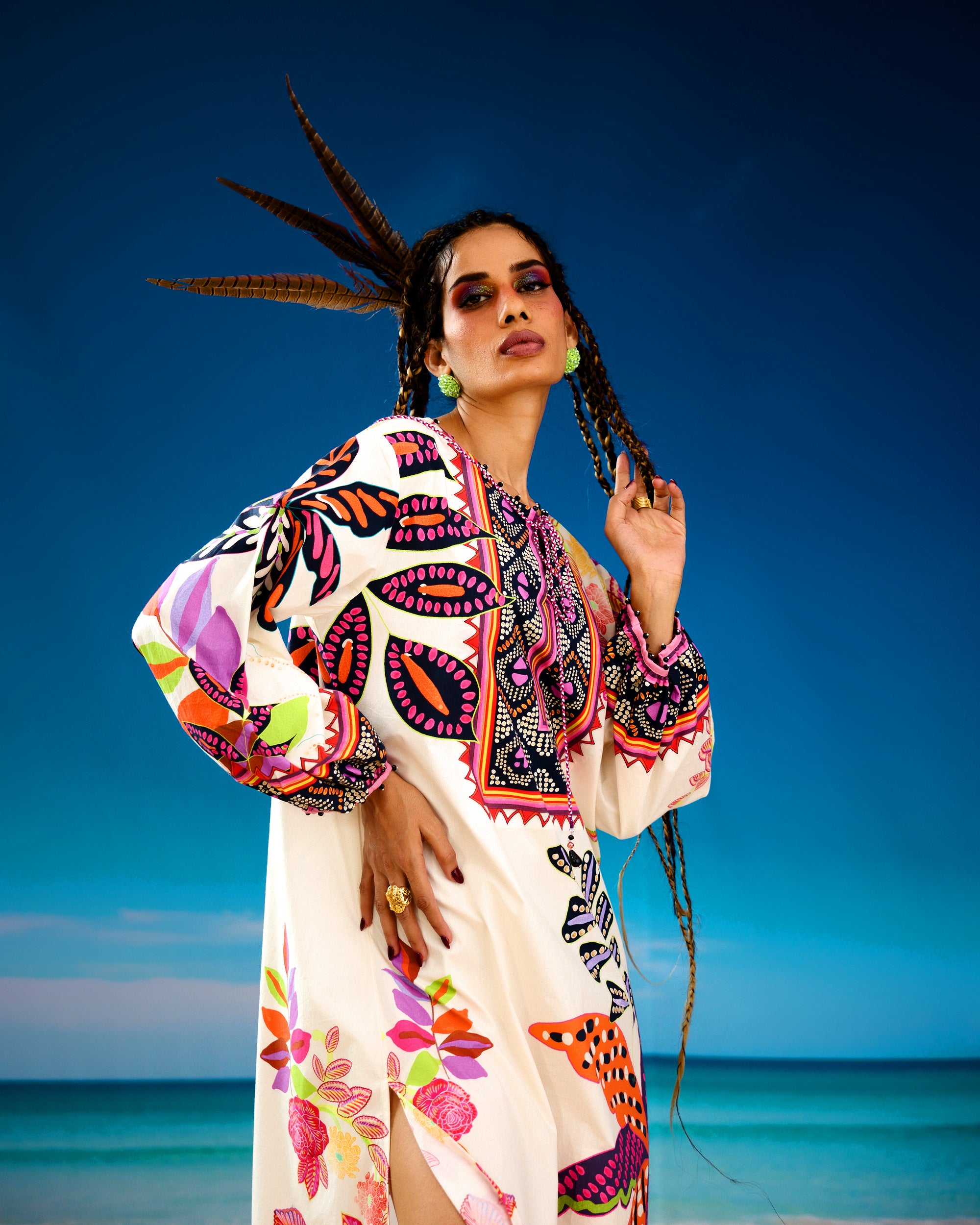 Jamaica : Zarah - Ivory/Black