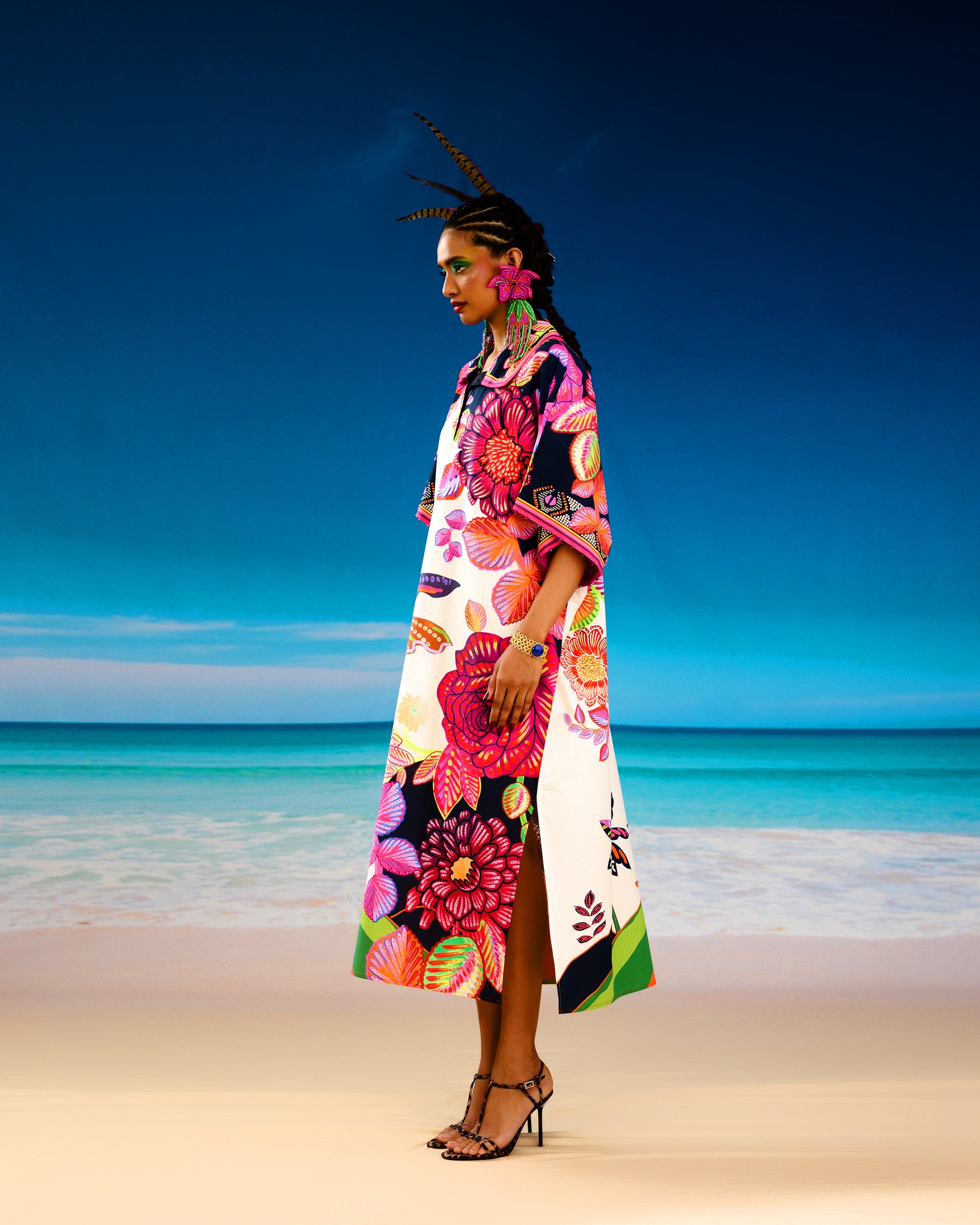 Jamaica : Brianna - Ivory/Black