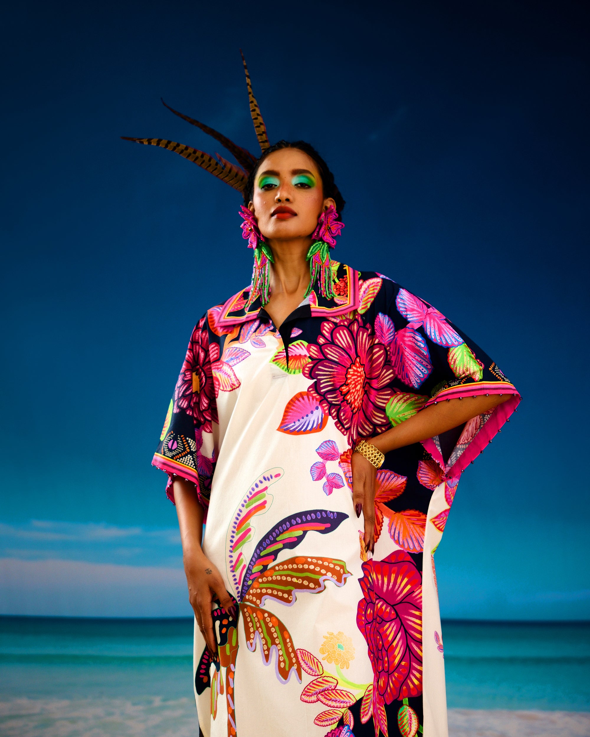 Jamaica : Brianna - Ivory/Black
