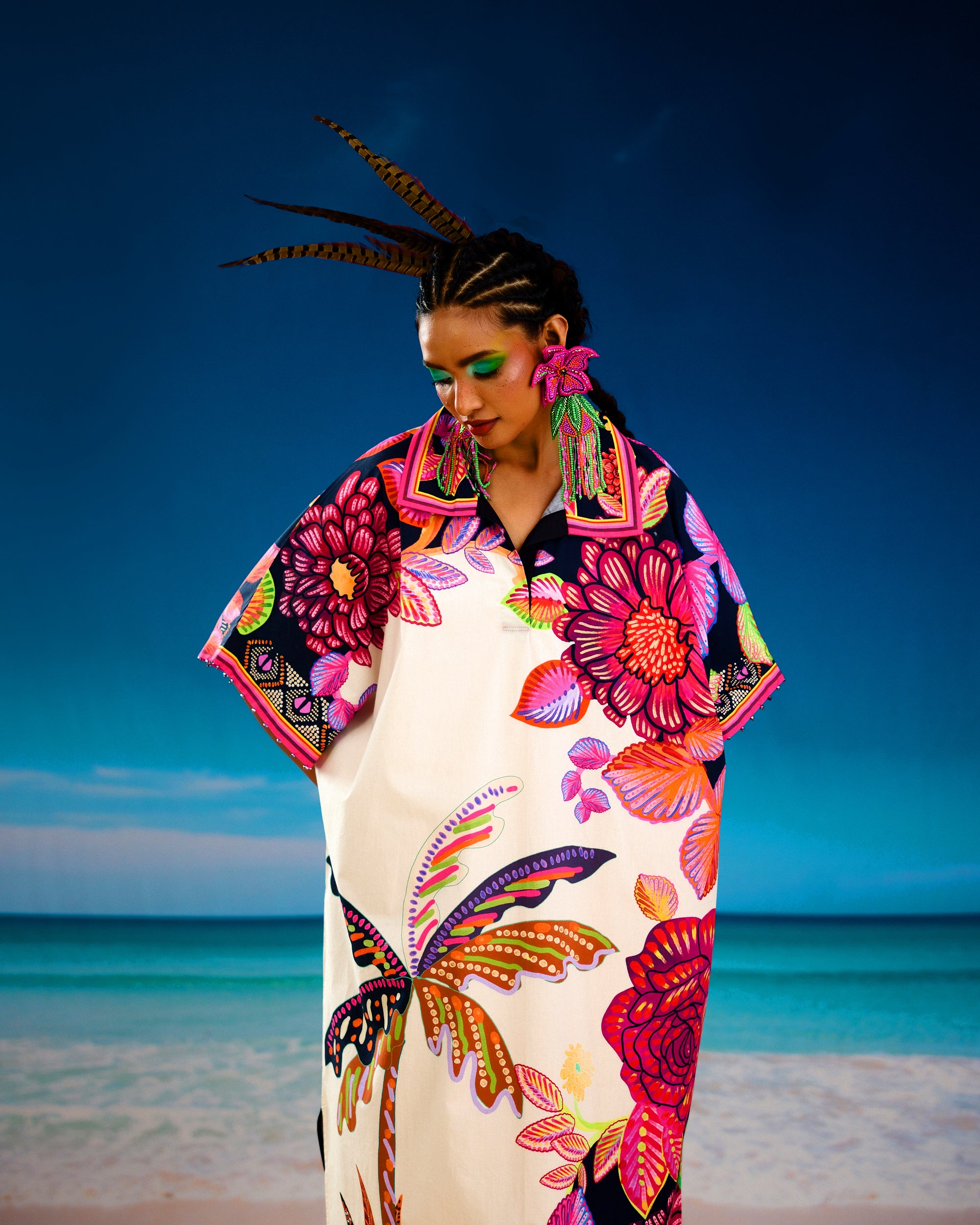 Jamaica : Brianna - Ivory/Black