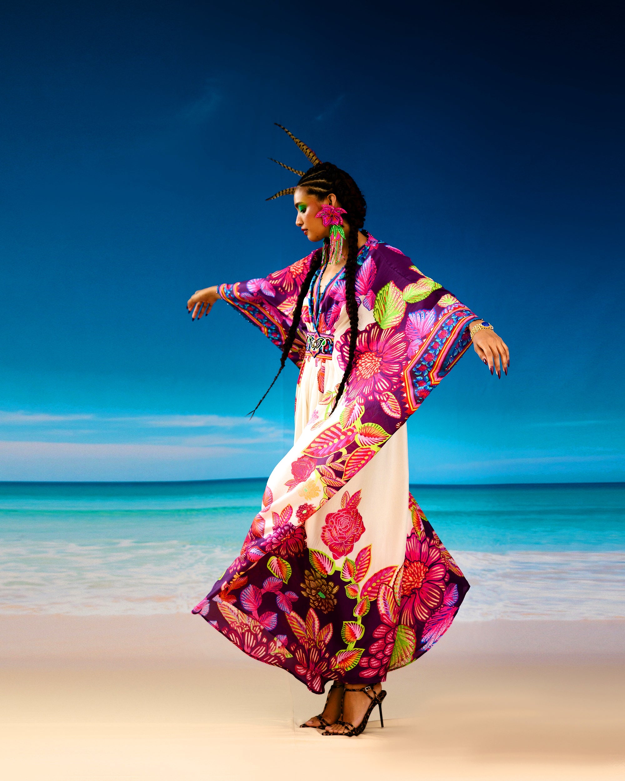 Jamaica : Imama - Ivory/Purple