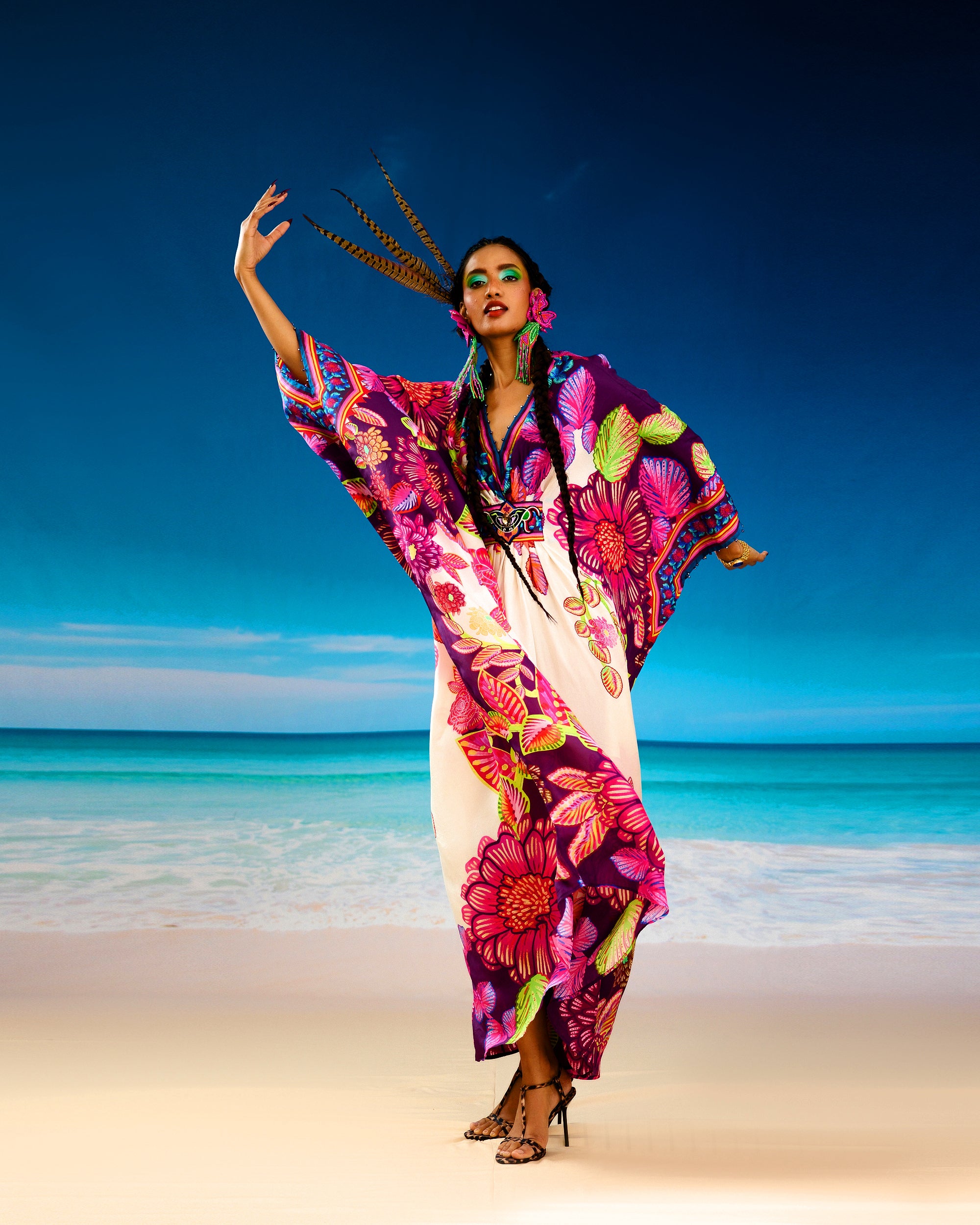 Jamaica : Imama - Ivory/Purple