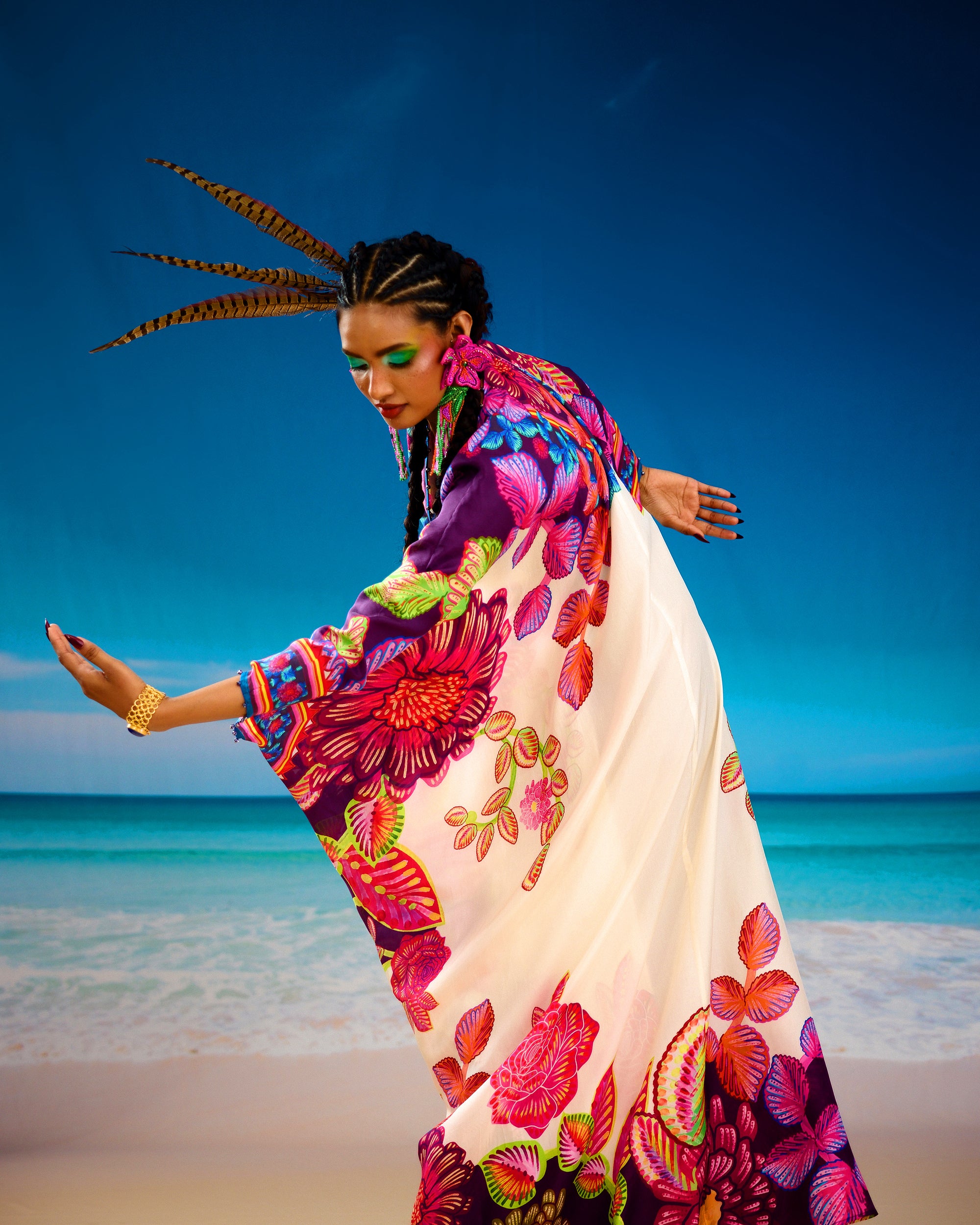 Jamaica : Imama - Ivory/Purple
