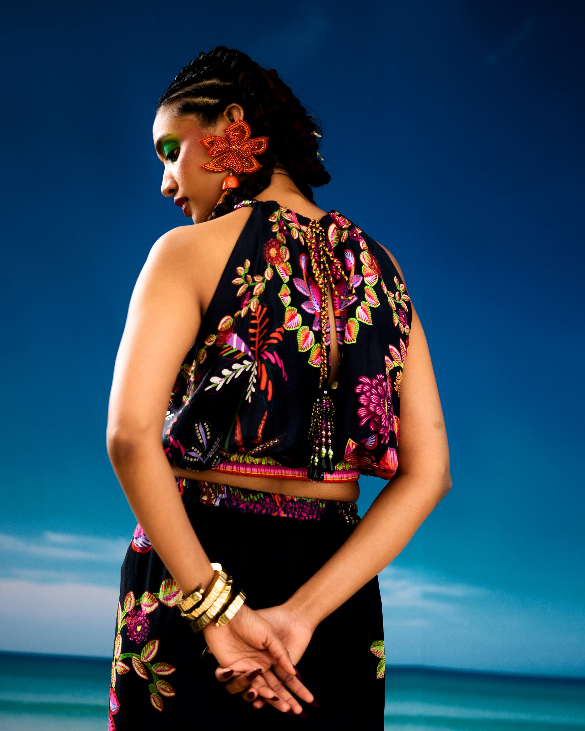 Jamaica : Chandani/Gulbano - Ivory/black