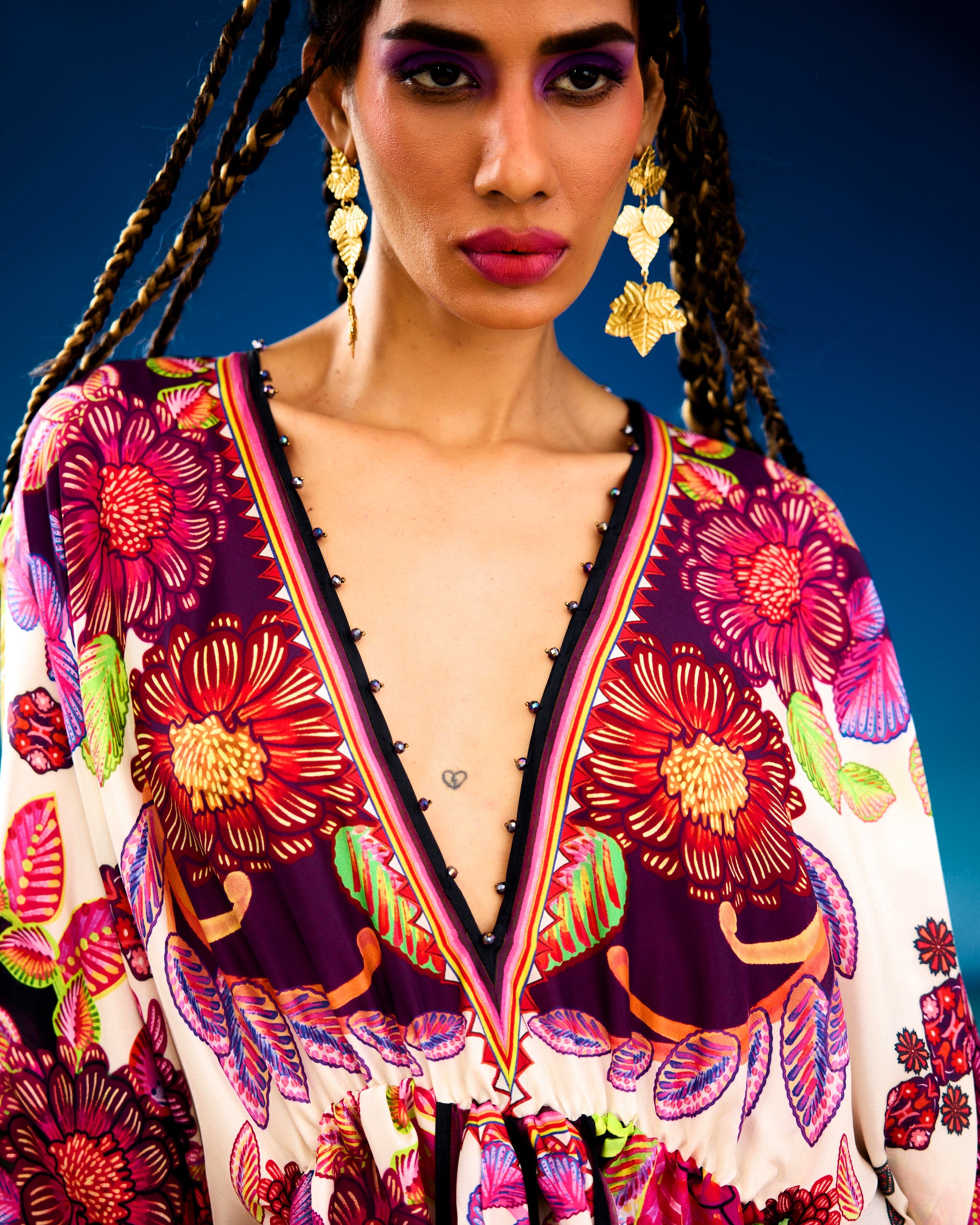 Jamaica : Inayat - Ivory/Purple