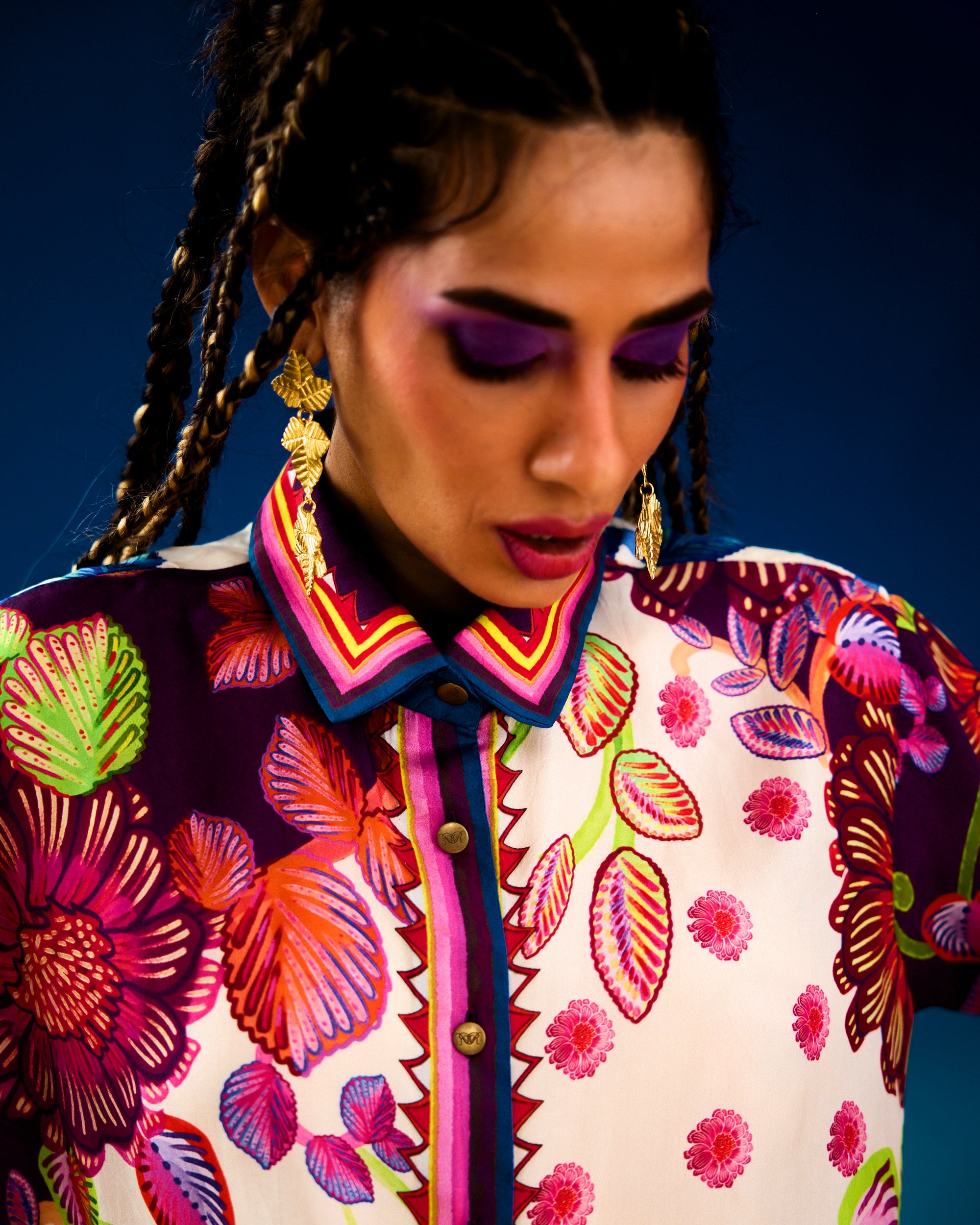 Jamaica : Maizah - Ivory/Purple