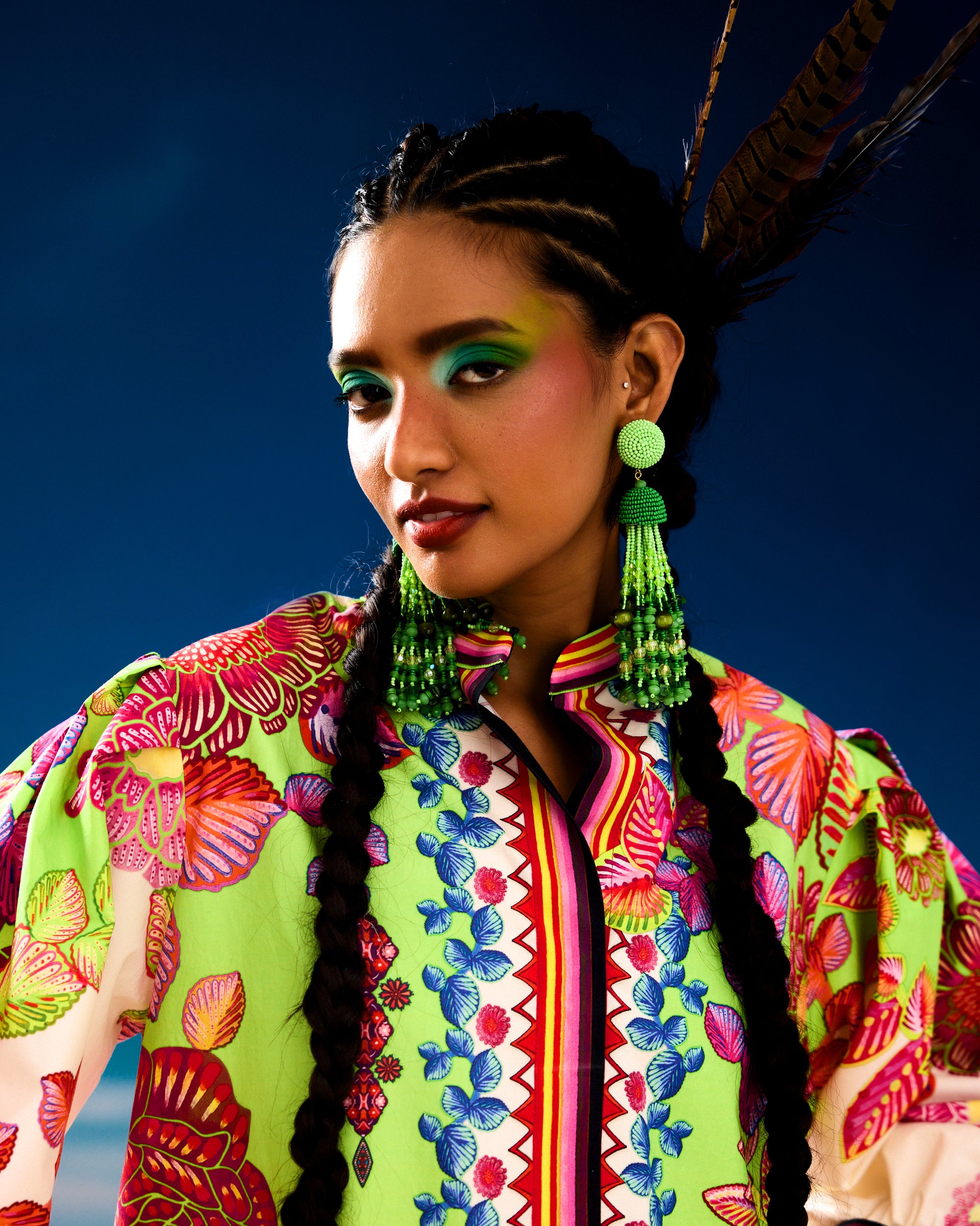Jamaica : Sophia - Ivory/Lime