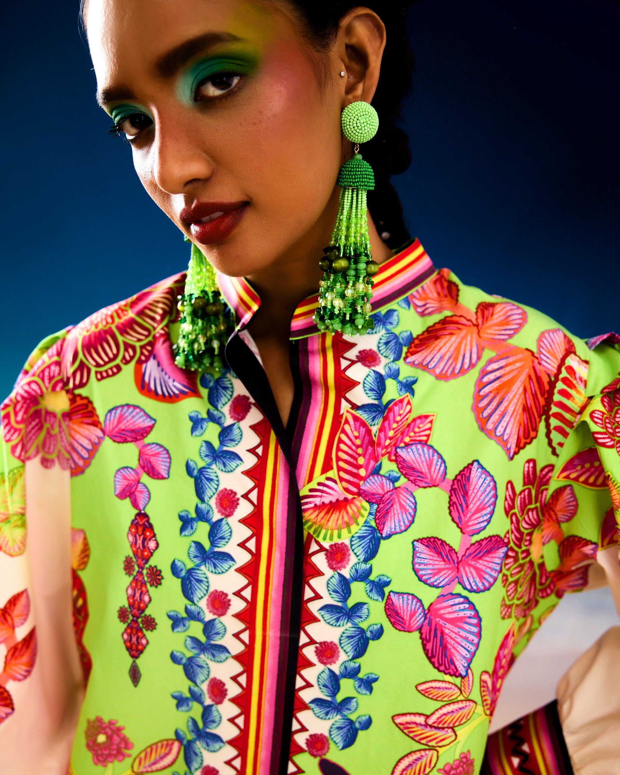 Jamaica : Sophia - Ivory/Lime