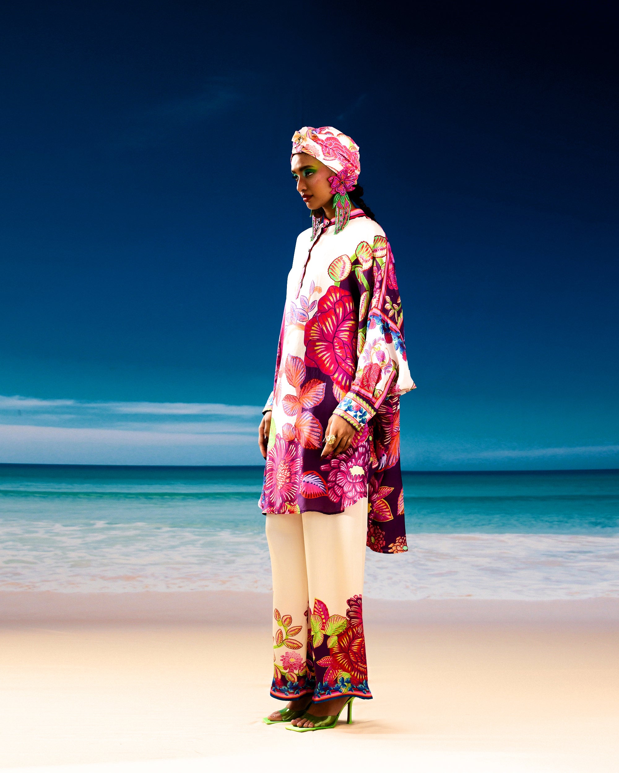 Jamaica : Mabel - Ivory/Purple