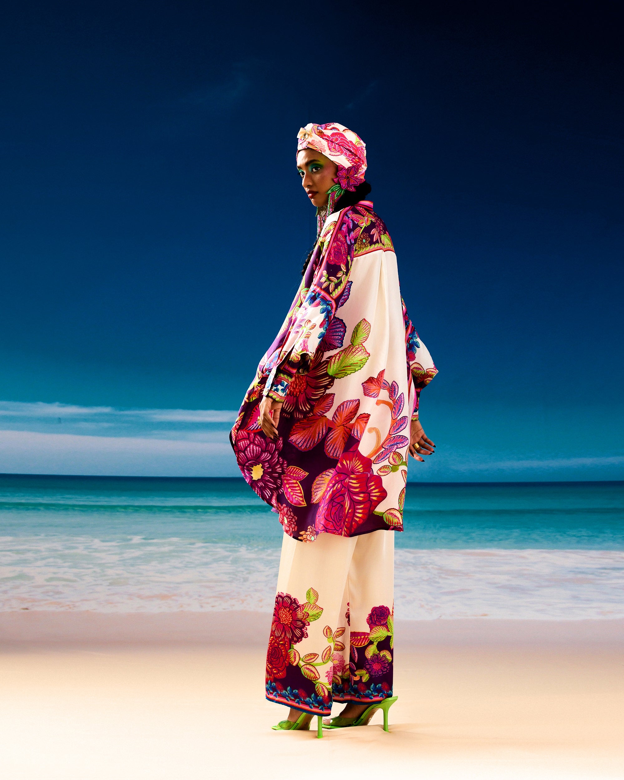 Jamaica : Mabel - Ivory/Purple