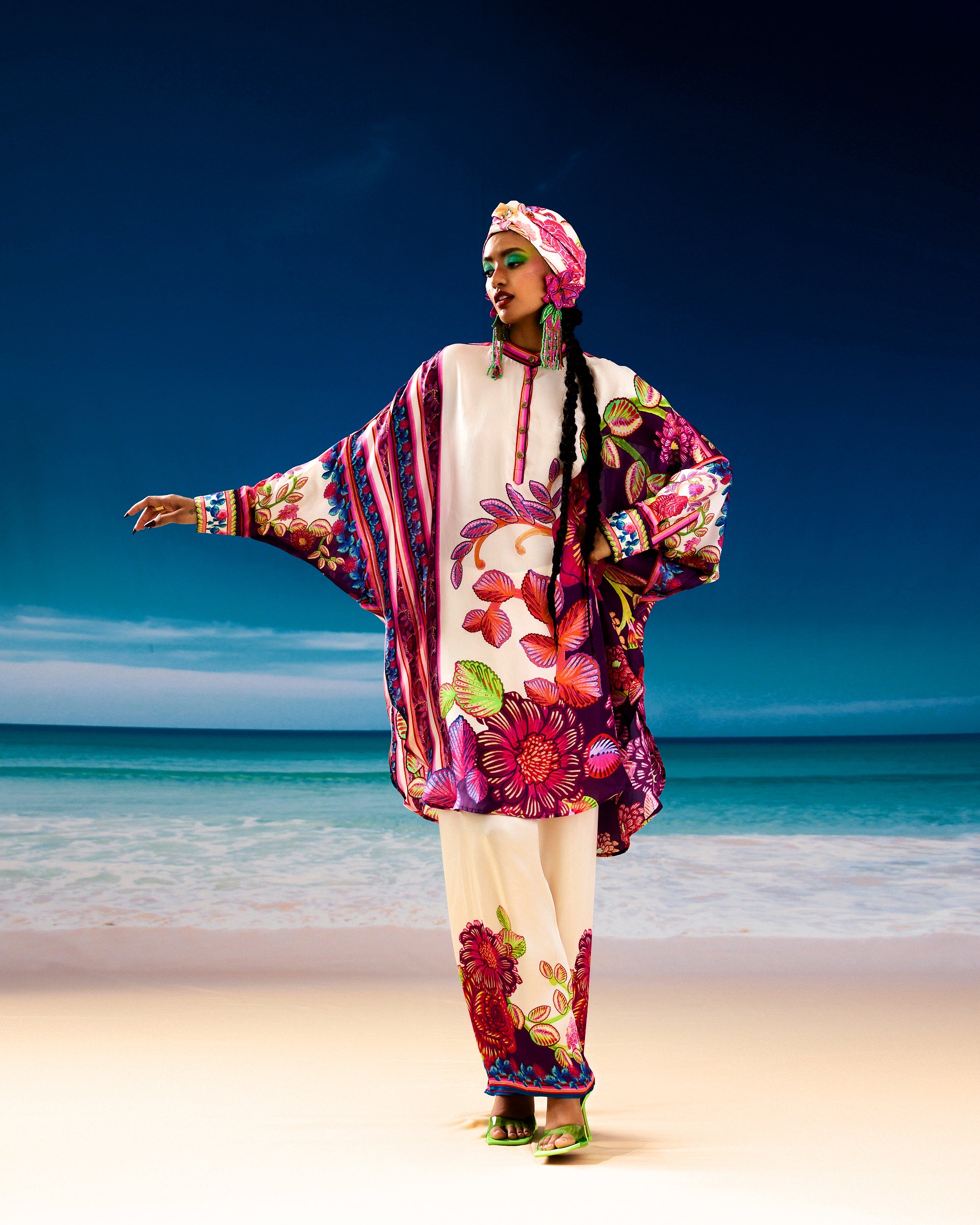 Jamaica : Mabel - Ivory/Purple