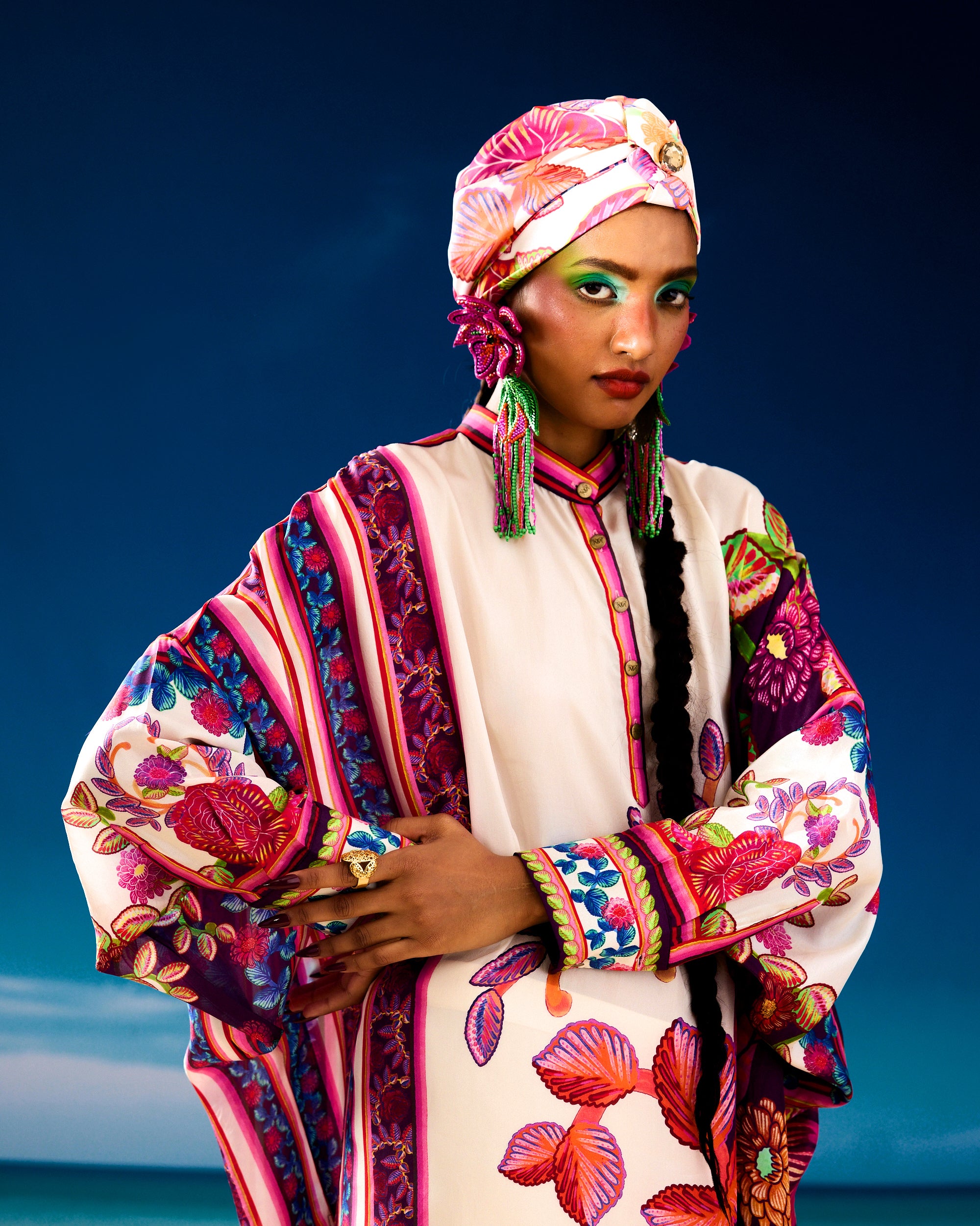 Jamaica : Mabel - Ivory/Purple
