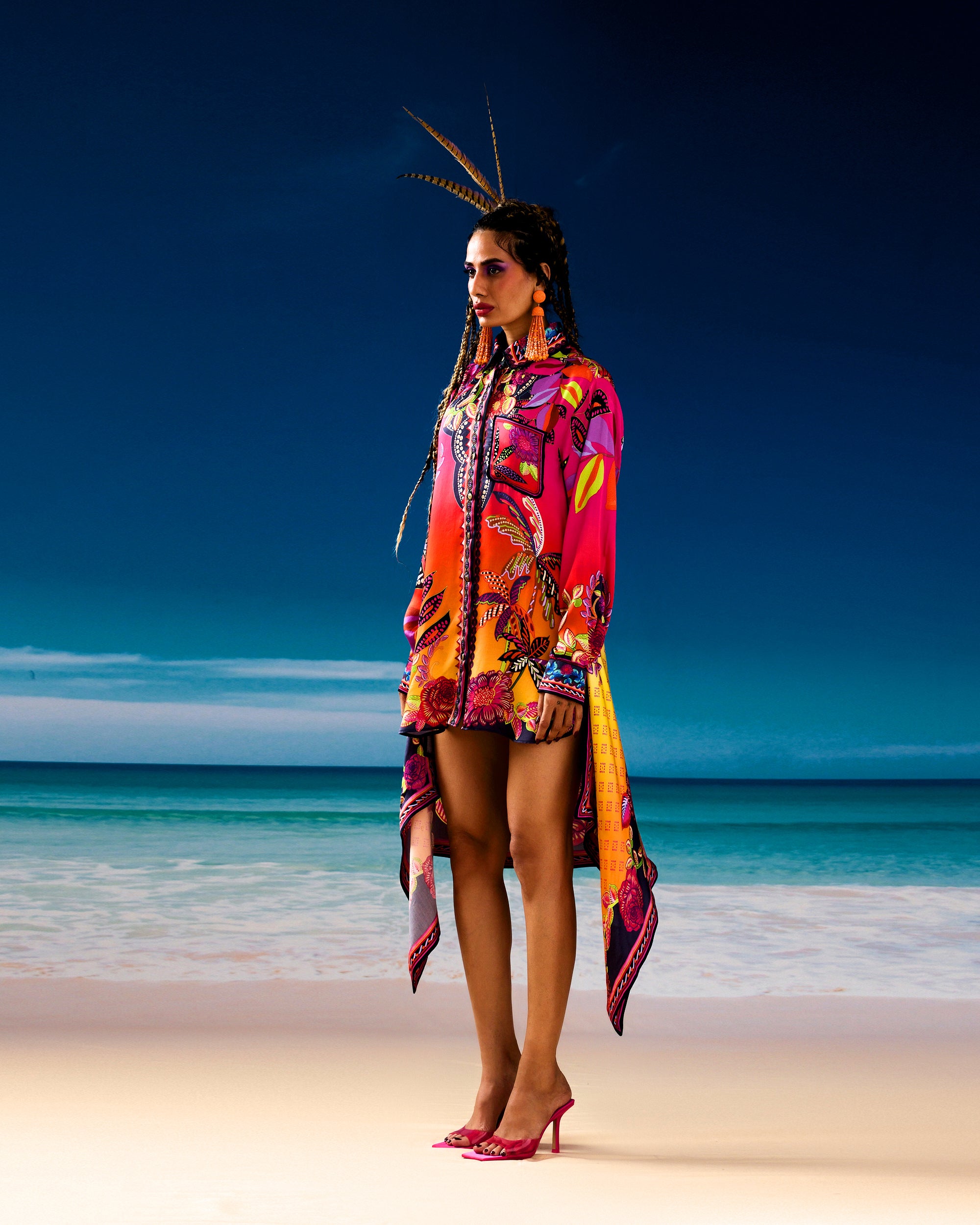 Jamaica : Alvita - Fuchsia/Sun