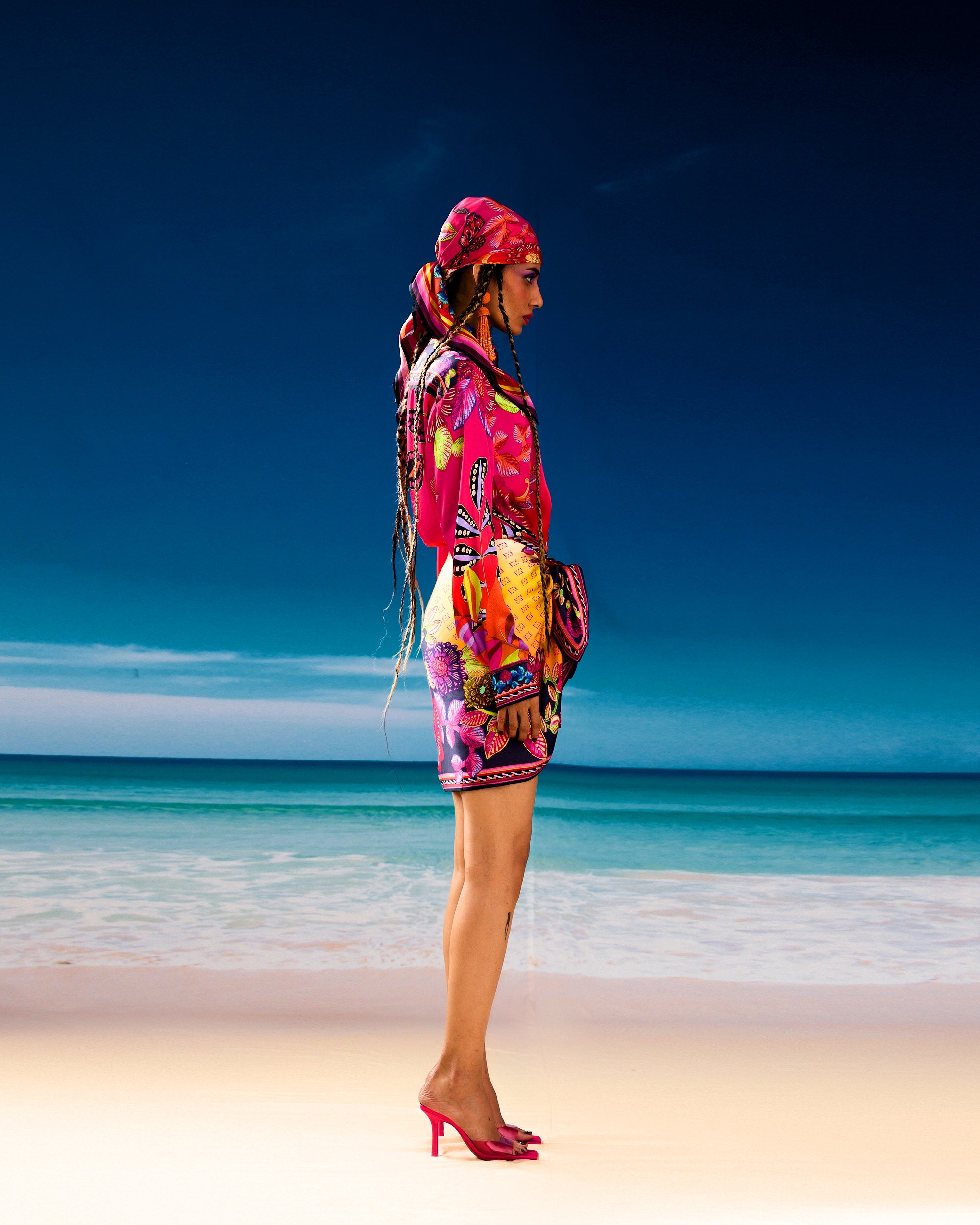 Jamaica : Alvita - Fuchsia/Sun