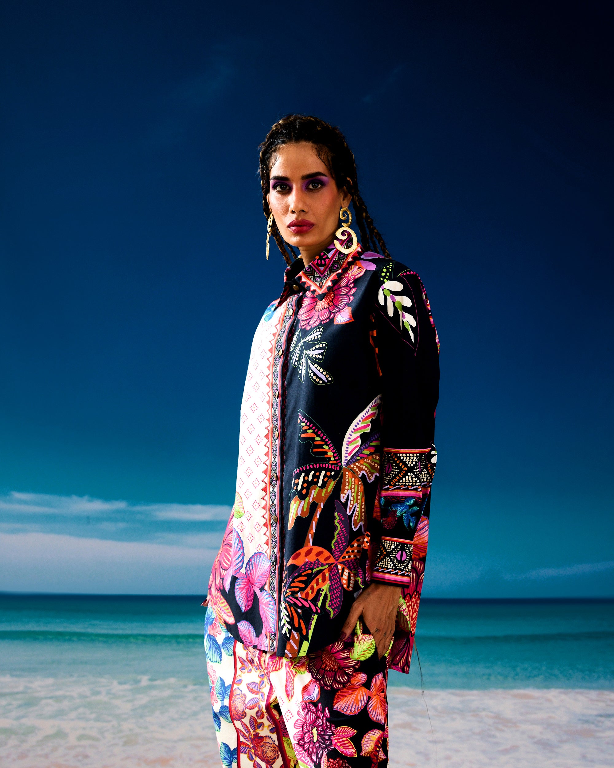 Jamaica : Ferhana - Ivory/Black