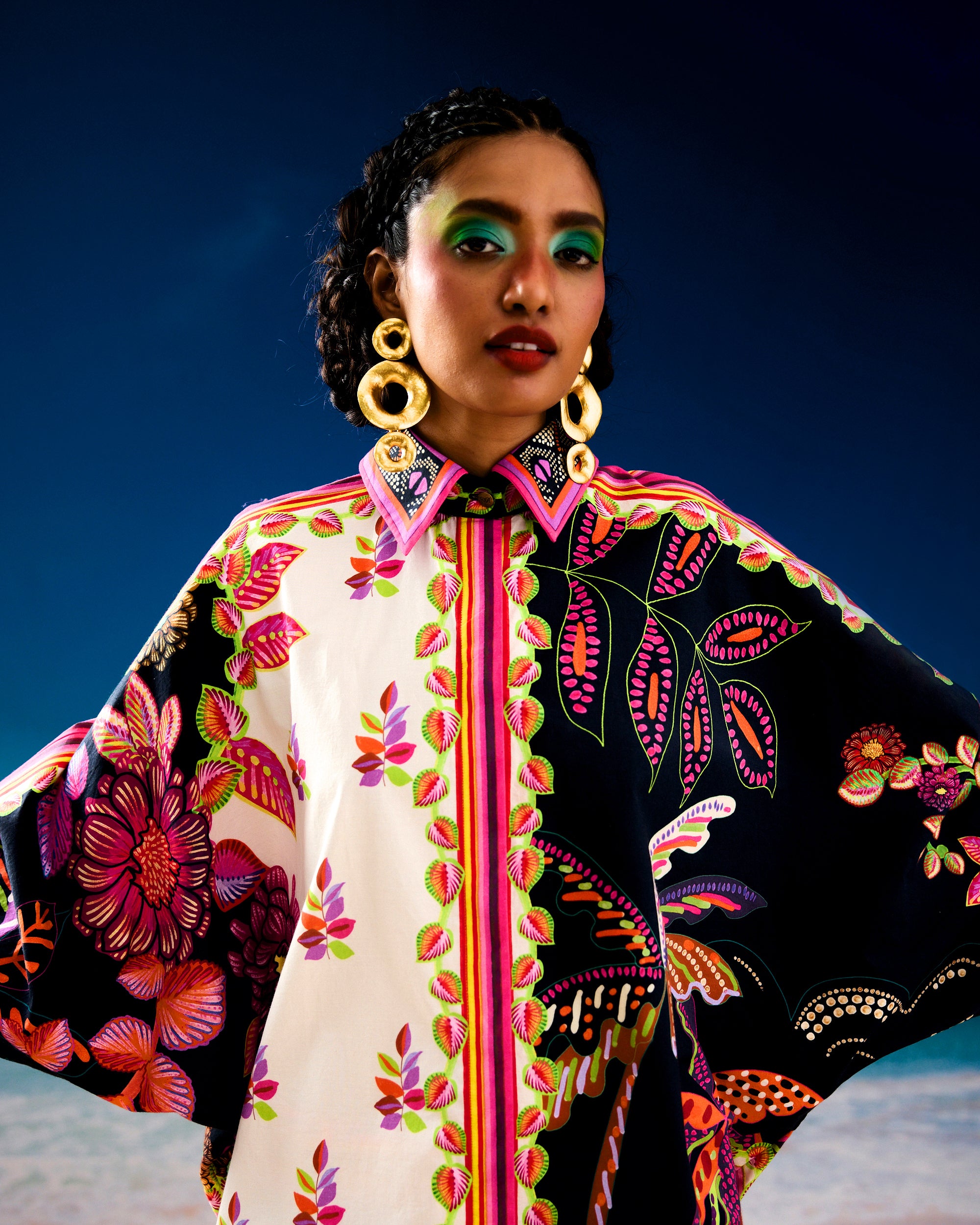 Jamaica : Faiza - Ivory/Black