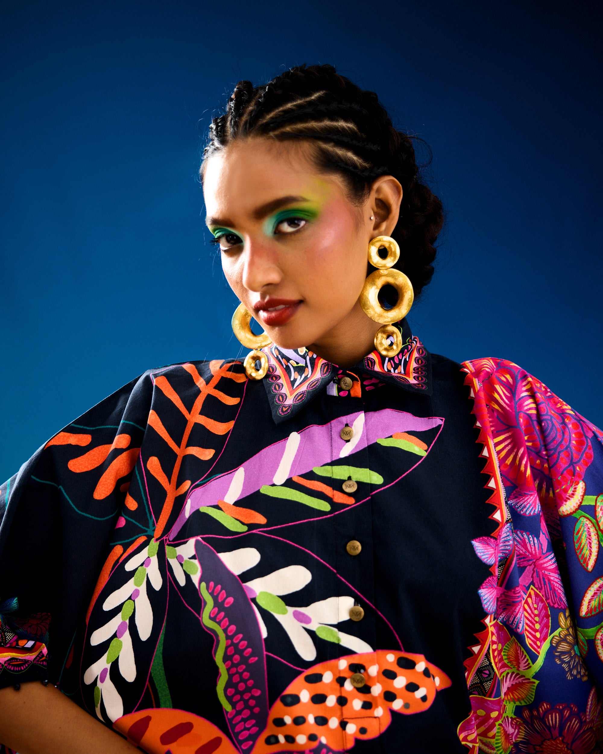 Jamaica : Nadia - Black/Indigo