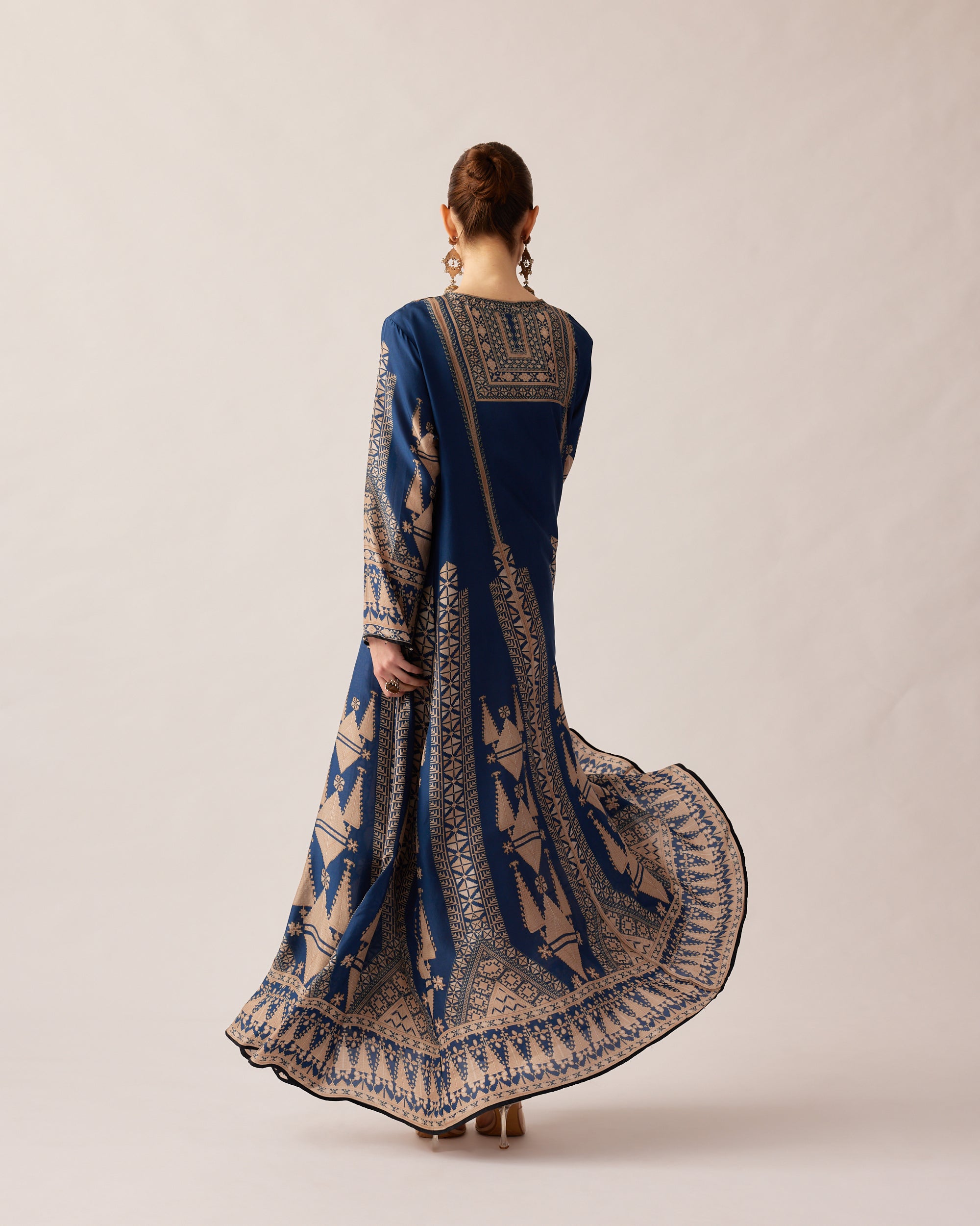 Bukhara : Anisha - Navy