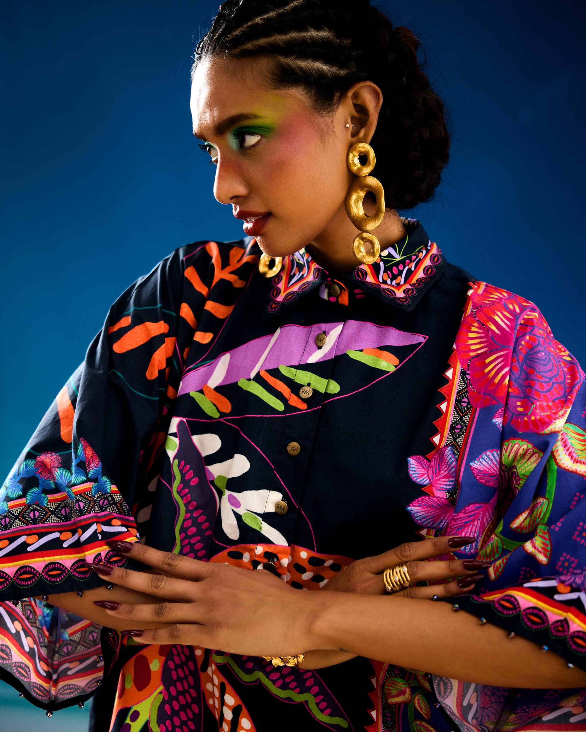Jamaica : Nadia - Black/Indigo