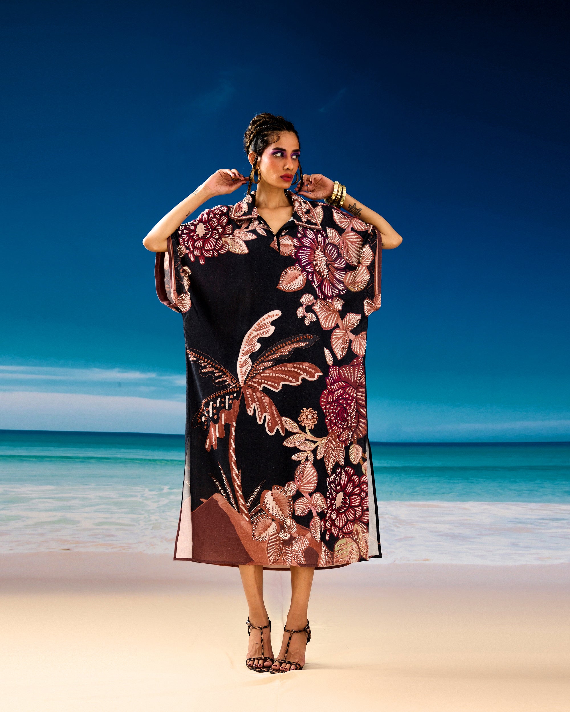Jamaica : Brianna - Black/Taupe