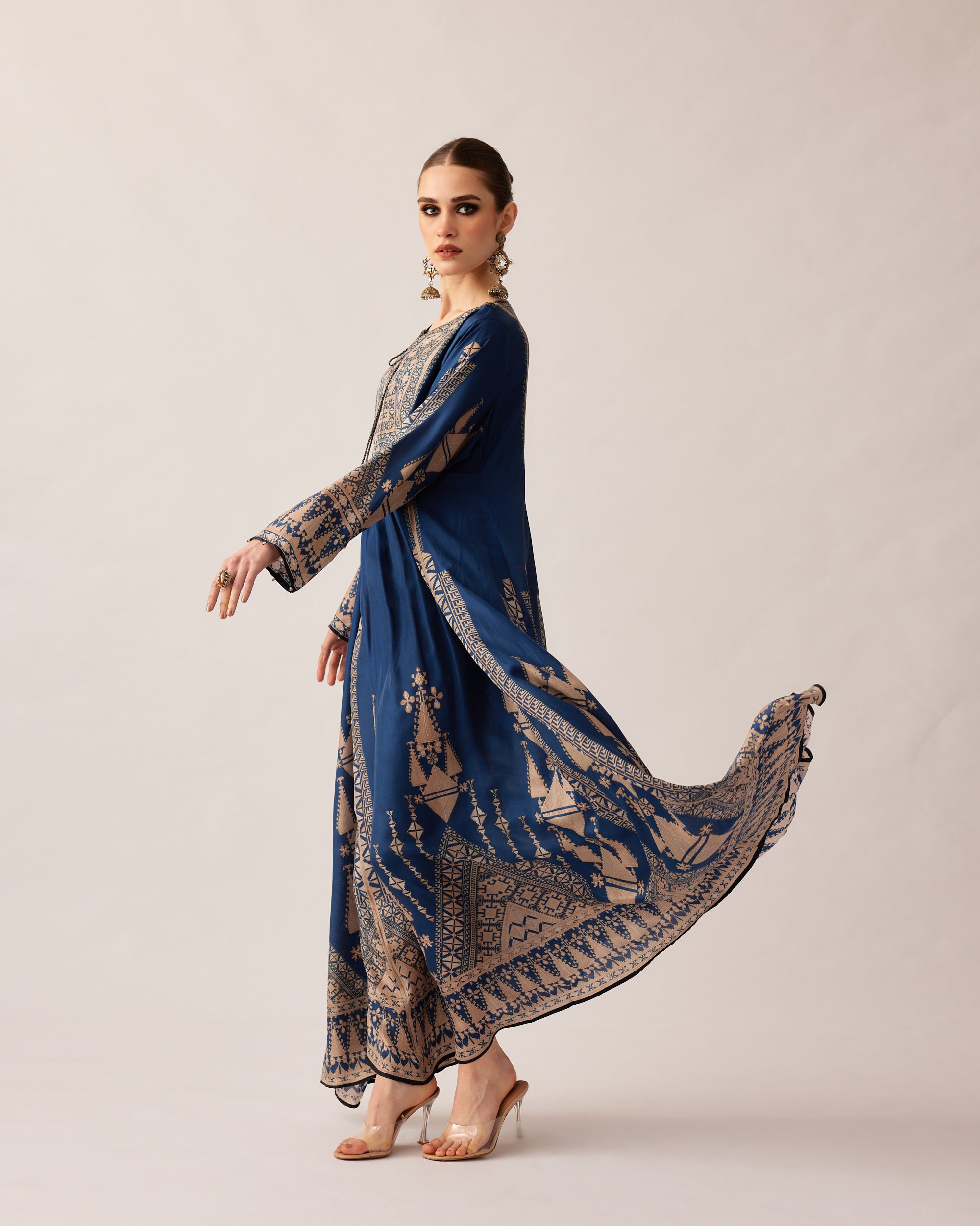 Bukhara : Anisha - Navy