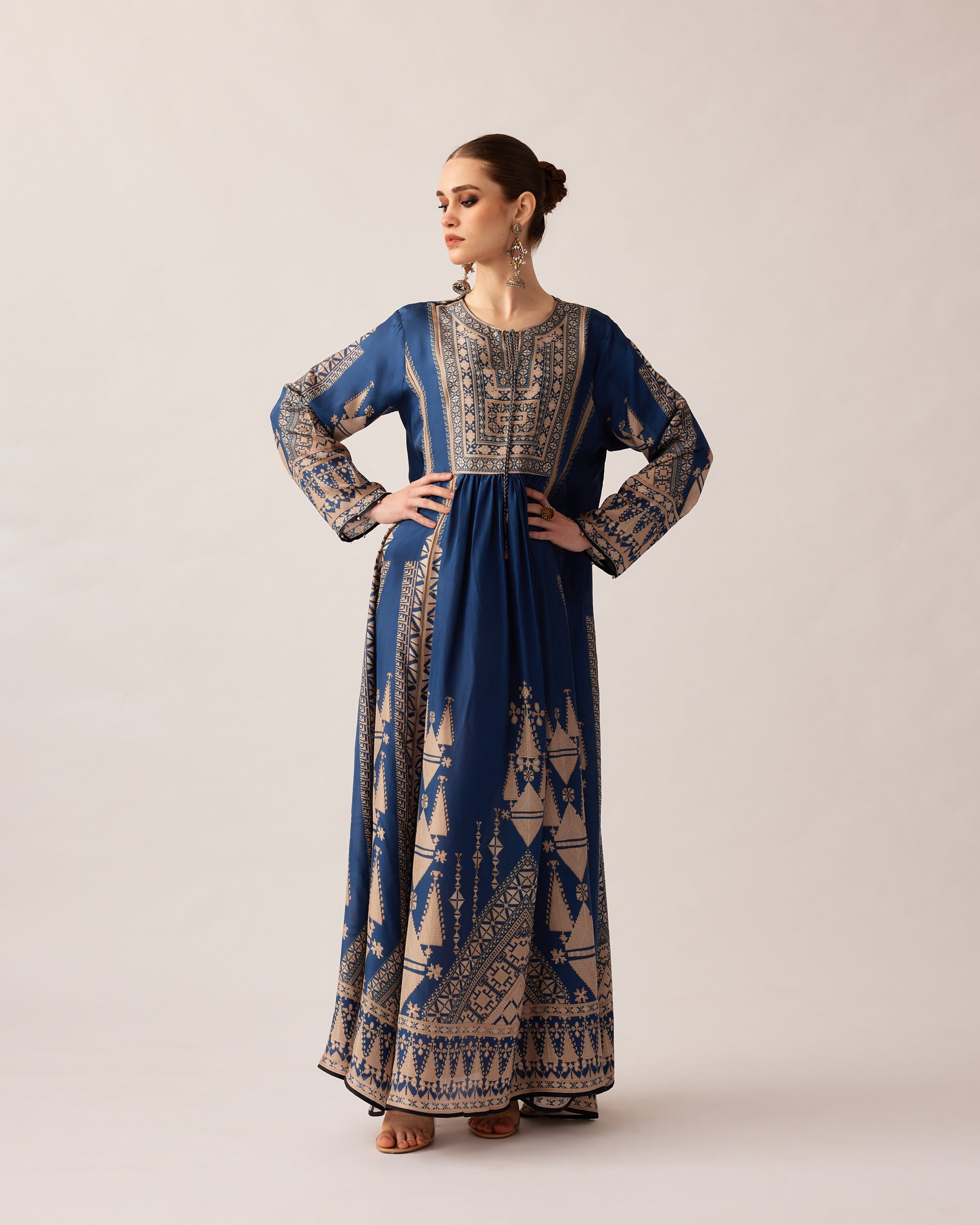 Bukhara : Anisha - Navy