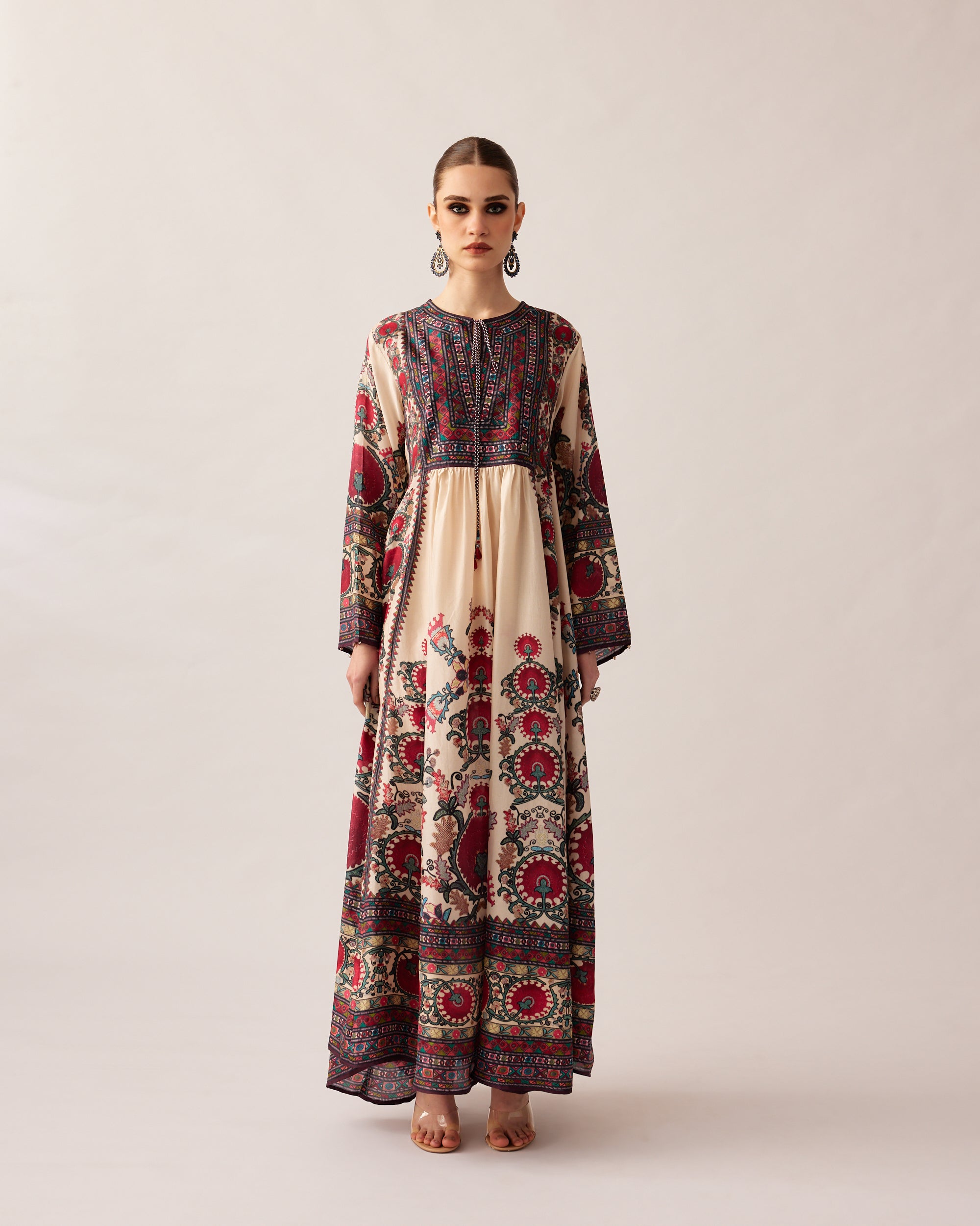 Bukhara : Anisha - Maroon
