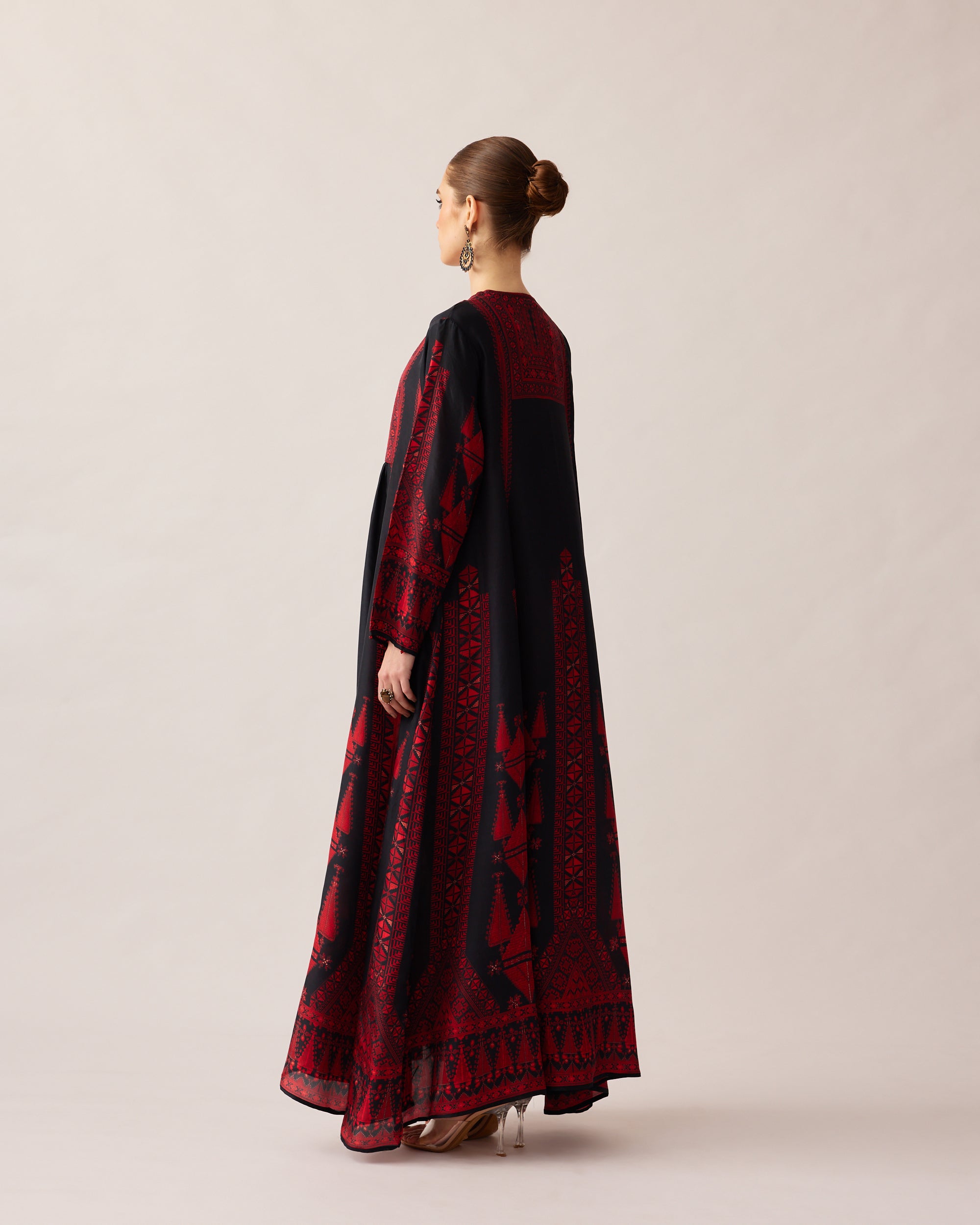 Bukhara : Anisha - Black/Red
